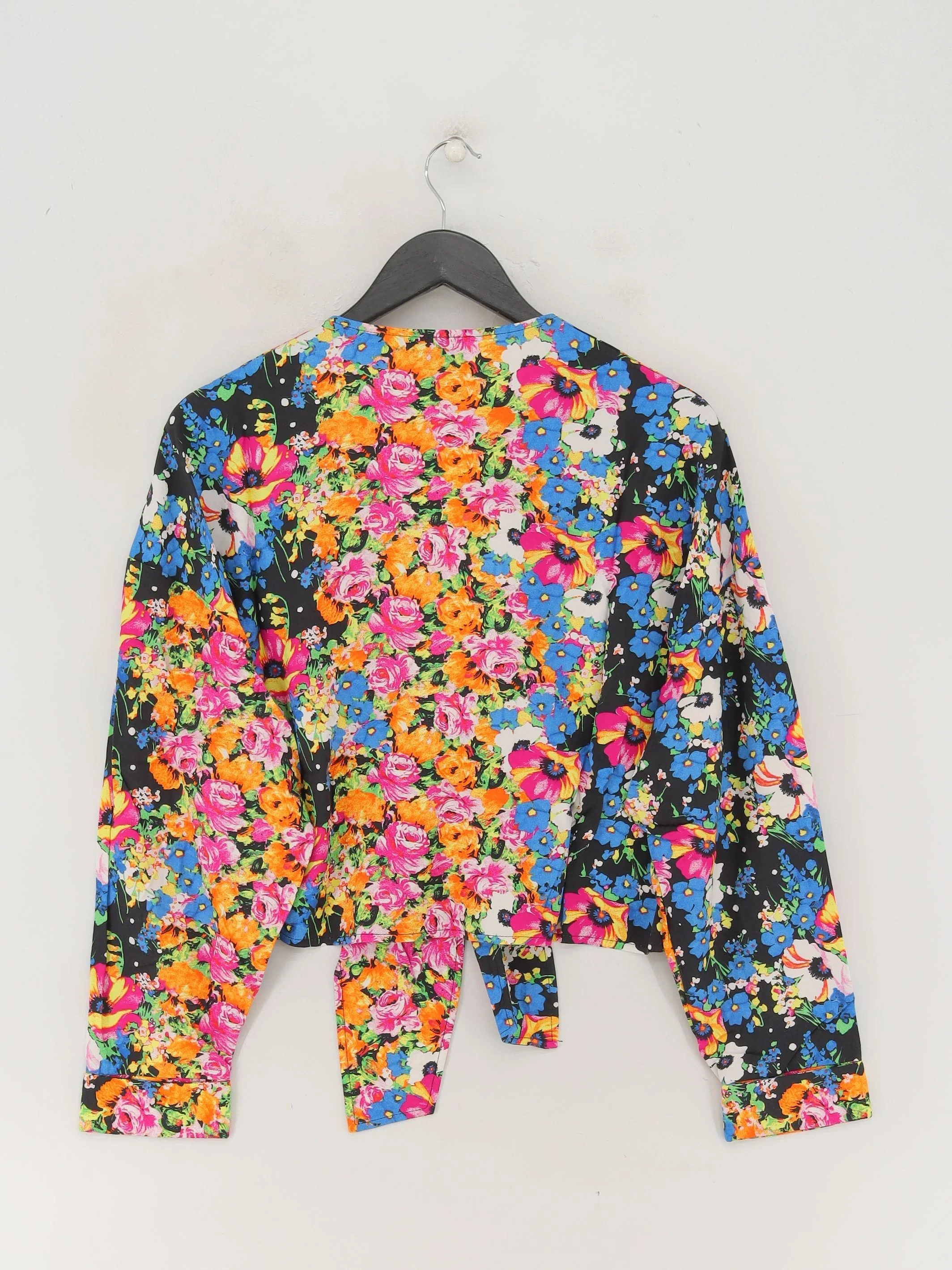 Asos Women's Top UK 12 Multi 100% Viscose Cropped New with tags - Image 2