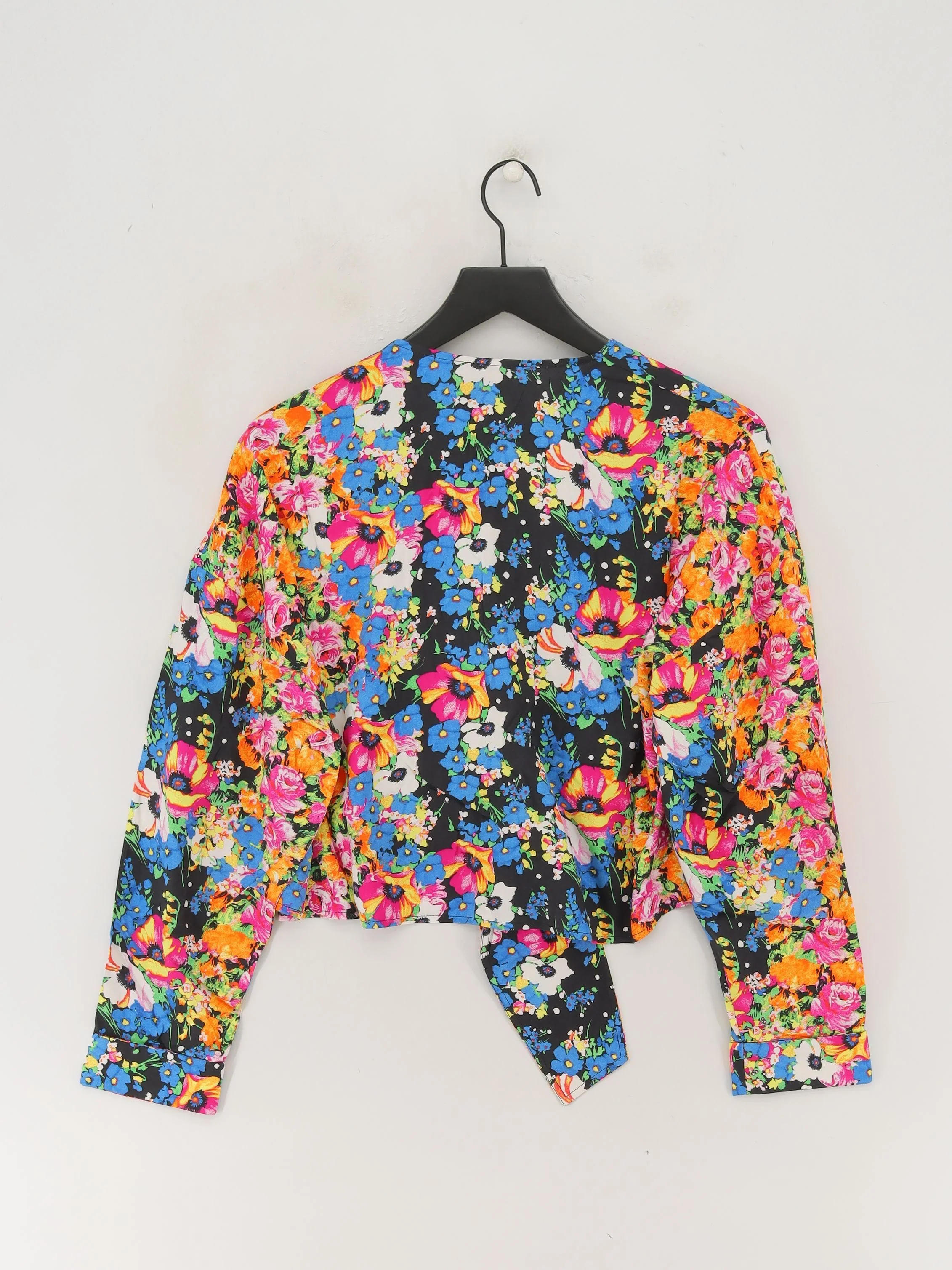 Asos Women's Top UK 12 Multi 100% Viscose Cropped New with tags - Image 2