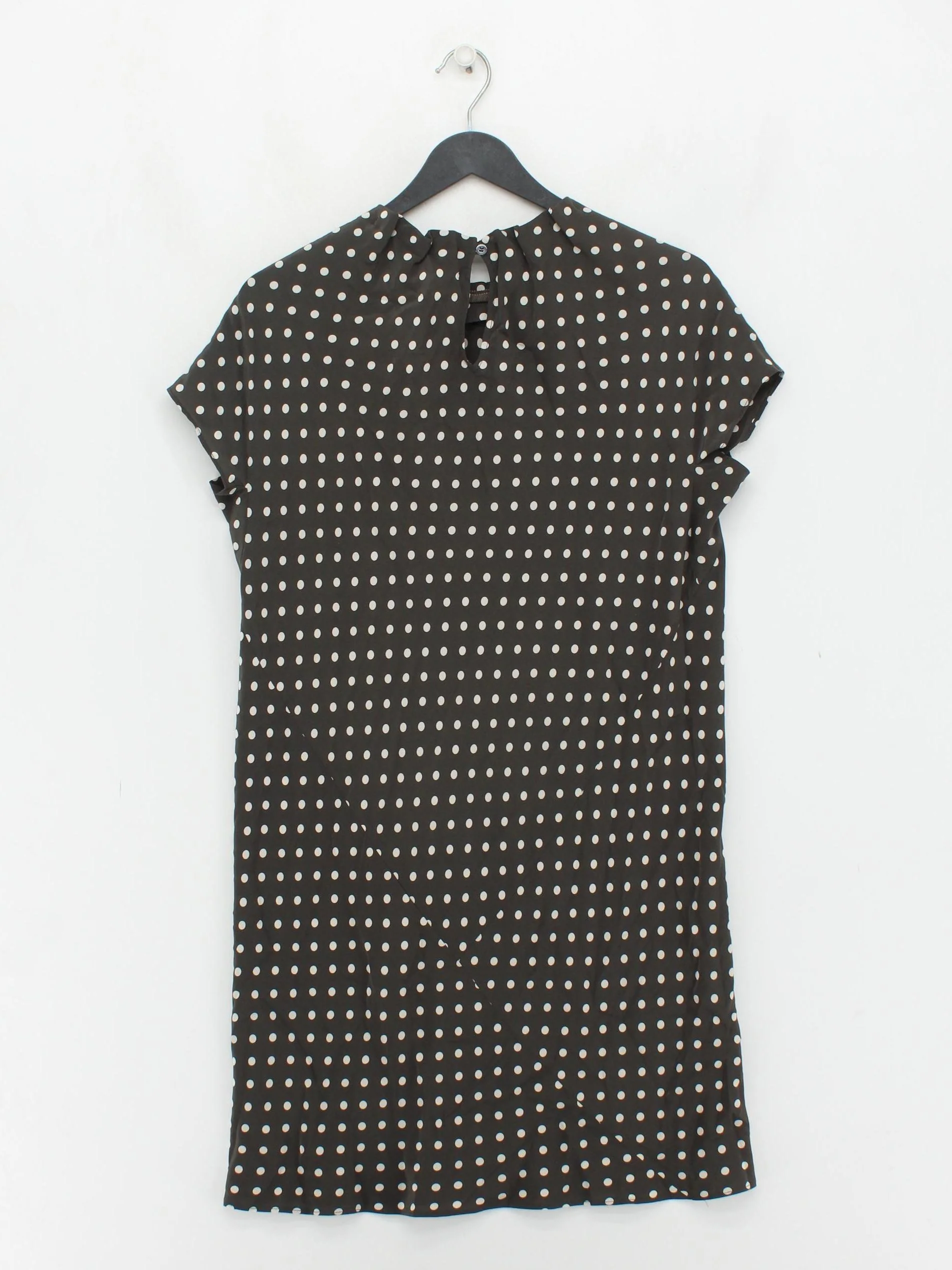 ASPESI T-Shirt Mini Dress UK12 in Grey - Image 2