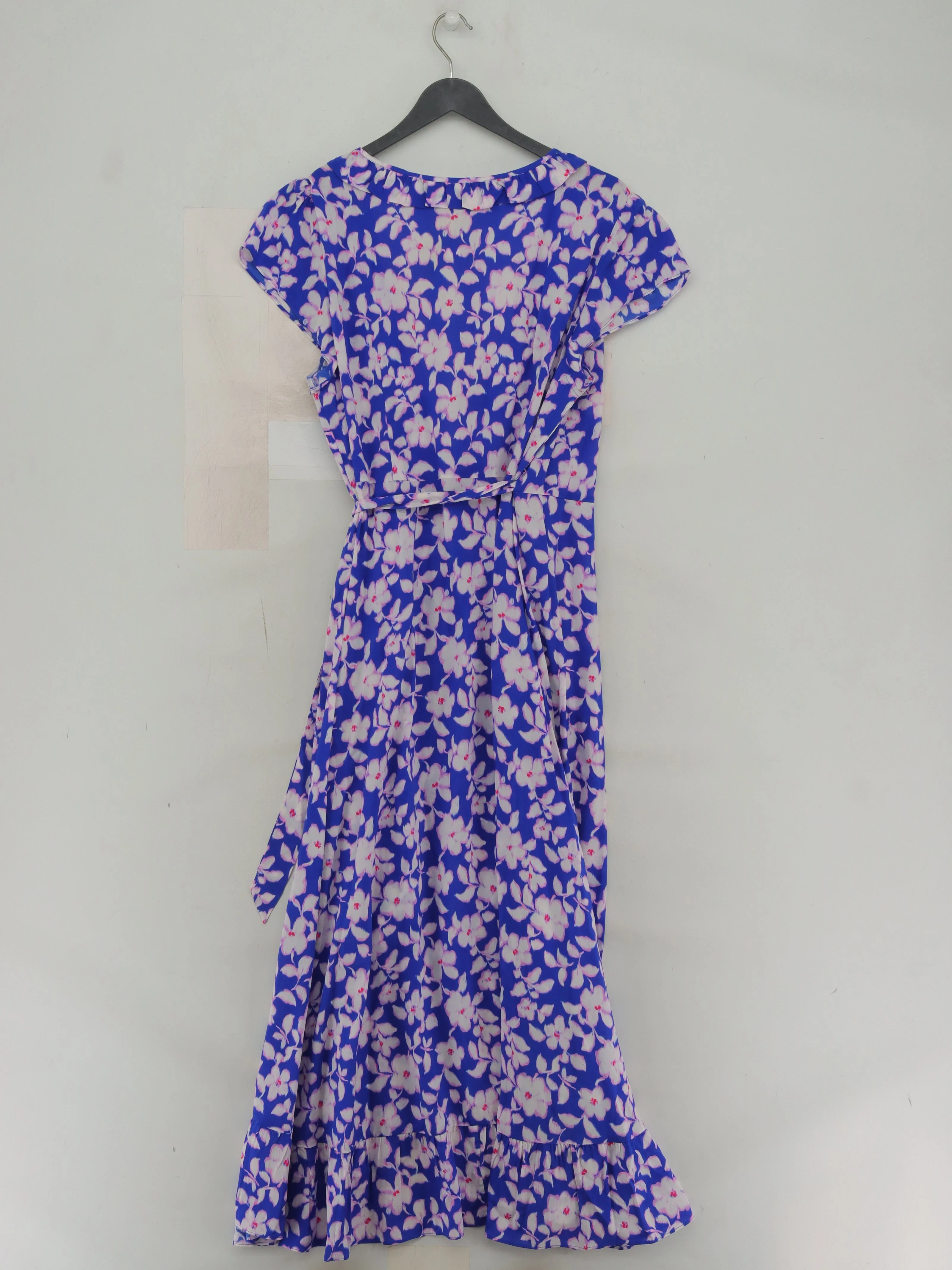 Aspiga Wrap Midi Dress UK16 in Blue - Image 2