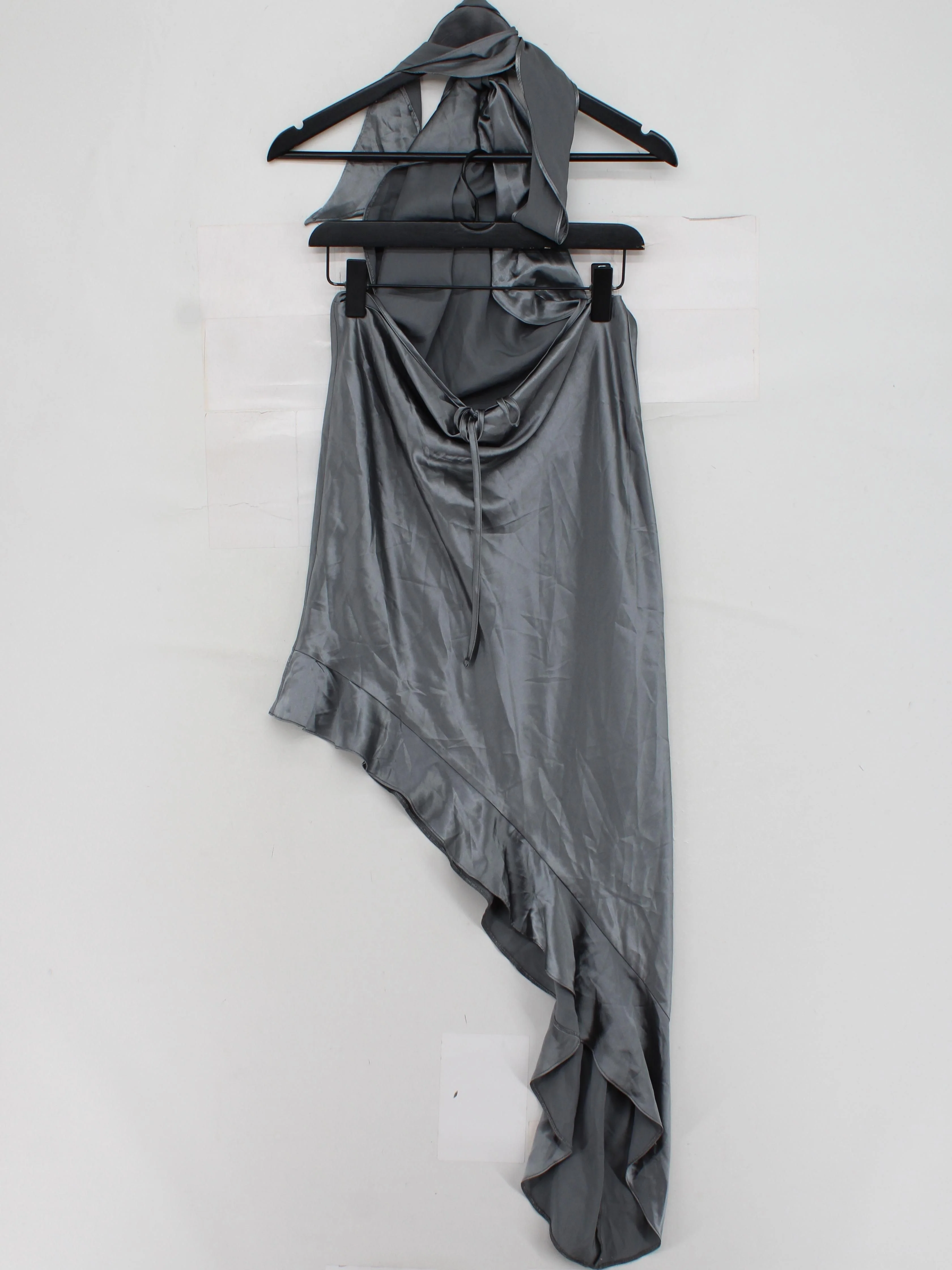 AsYou Slip Maxi Dress UK8 in Grey - Image 2