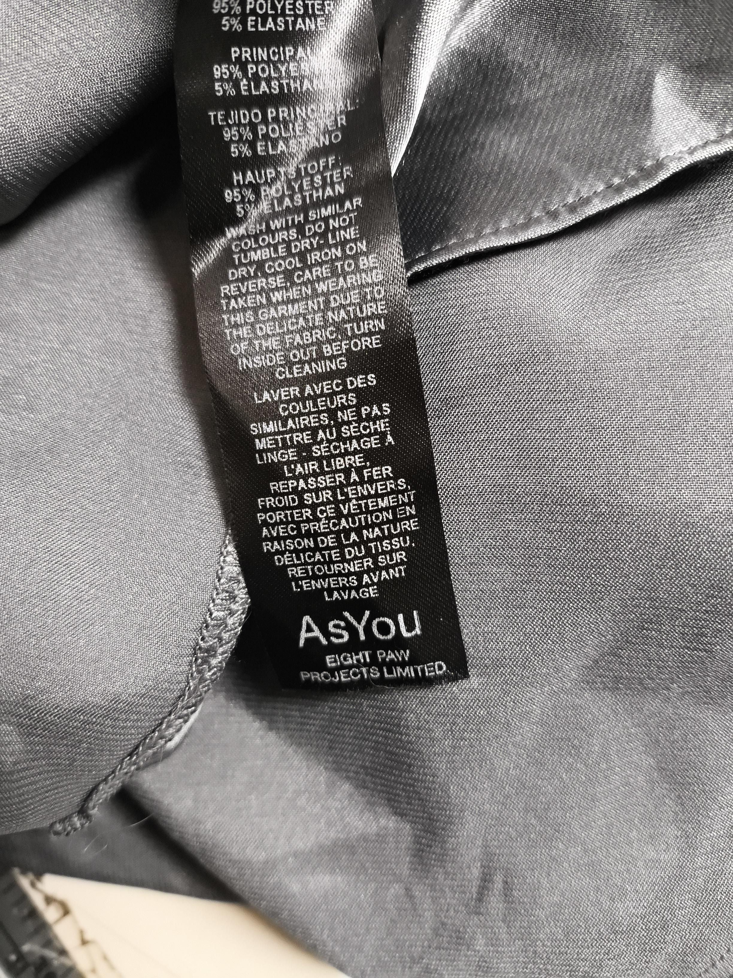 AsYou Slip Maxi Dress UK8 in Grey - Image 6