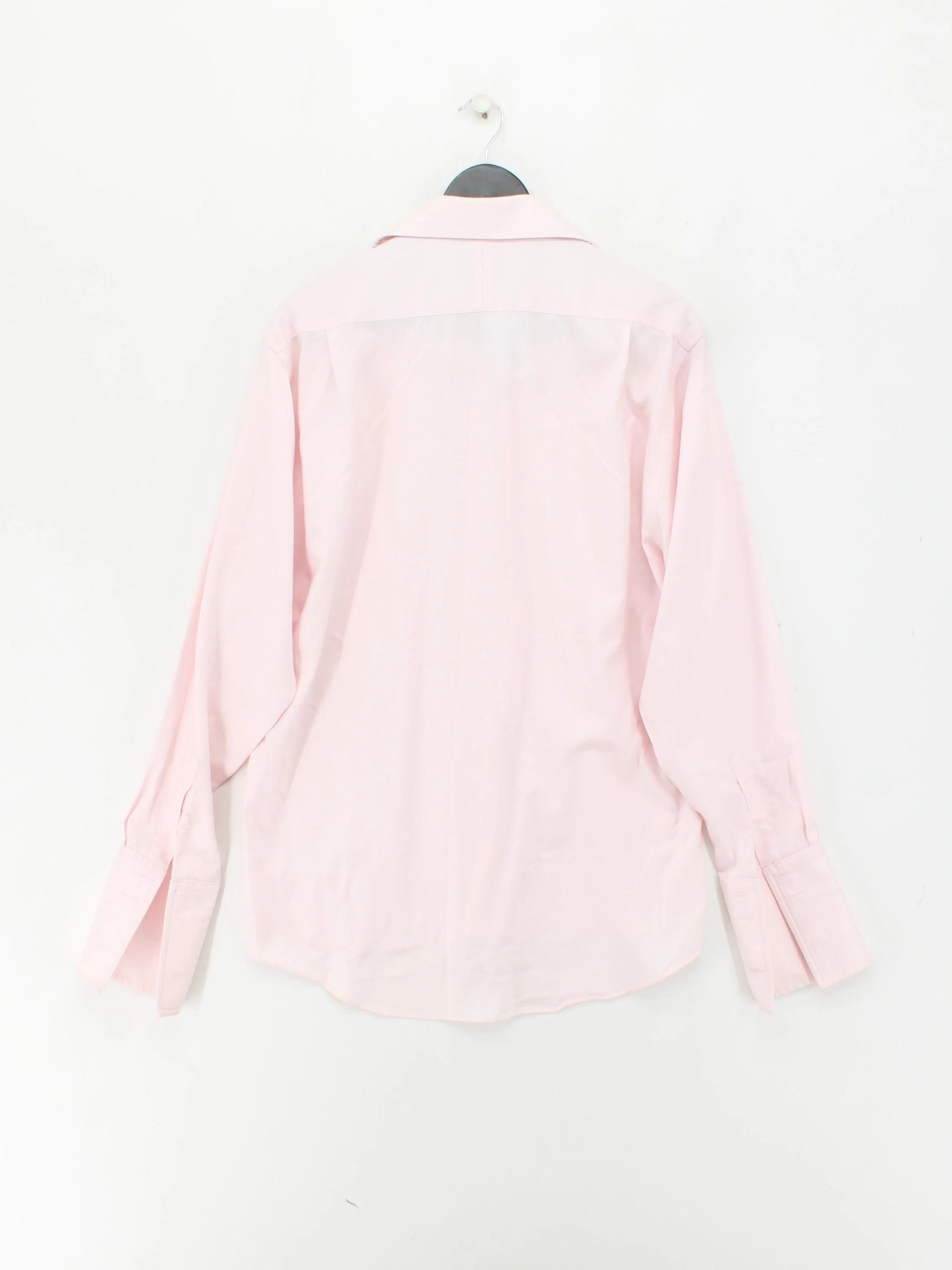 Austin Reed Men's Shirt M Pink 100% Cotton Basic - Image 2
