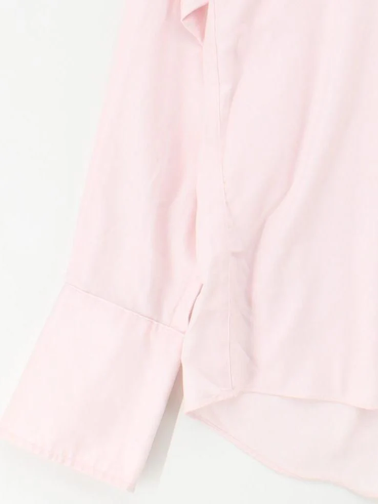 Austin Reed Men's Shirt M Pink 100% Cotton Basic - Image 4