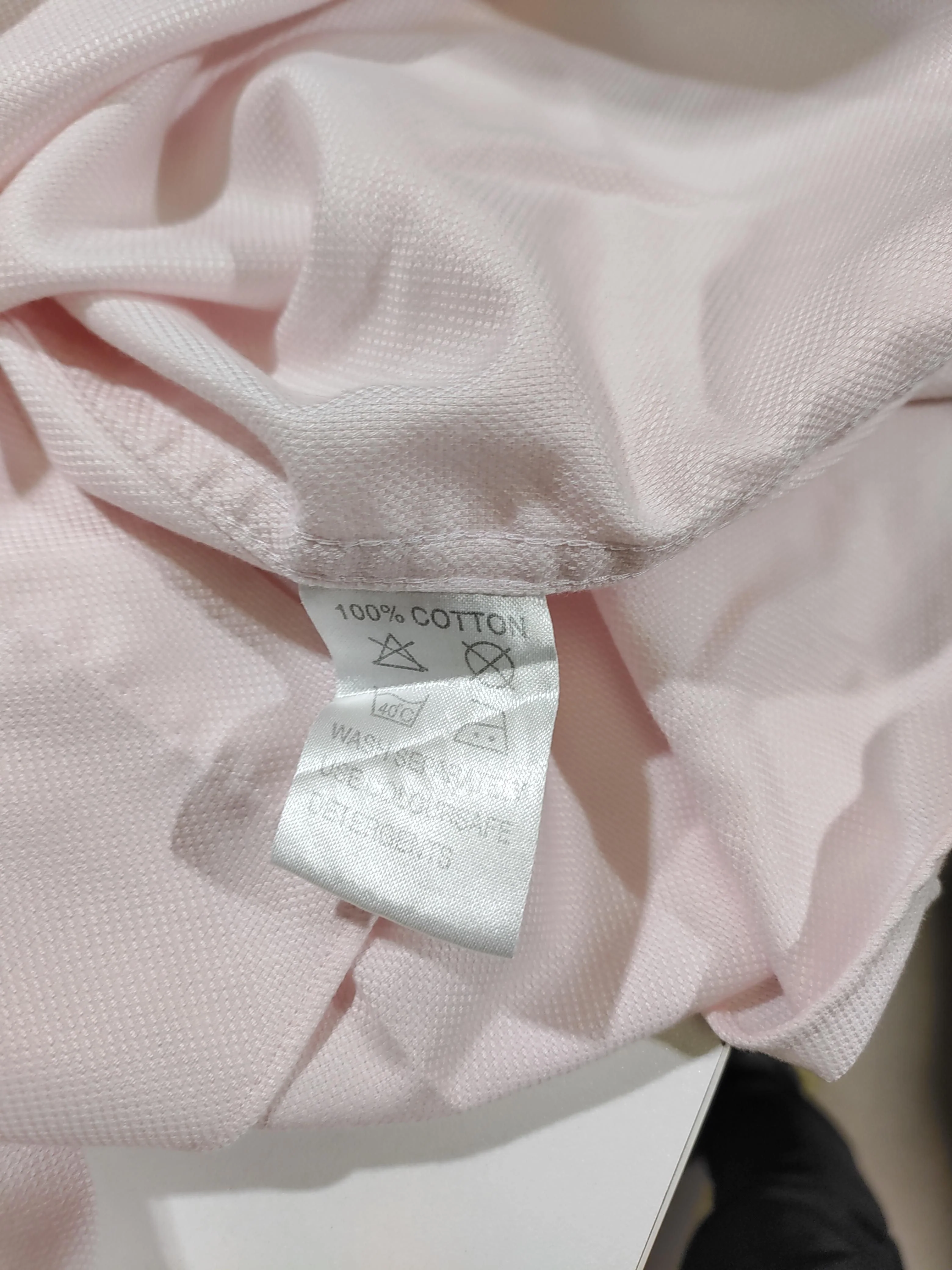 Austin Reed Men's Shirt M Pink 100% Cotton Basic - Image 6