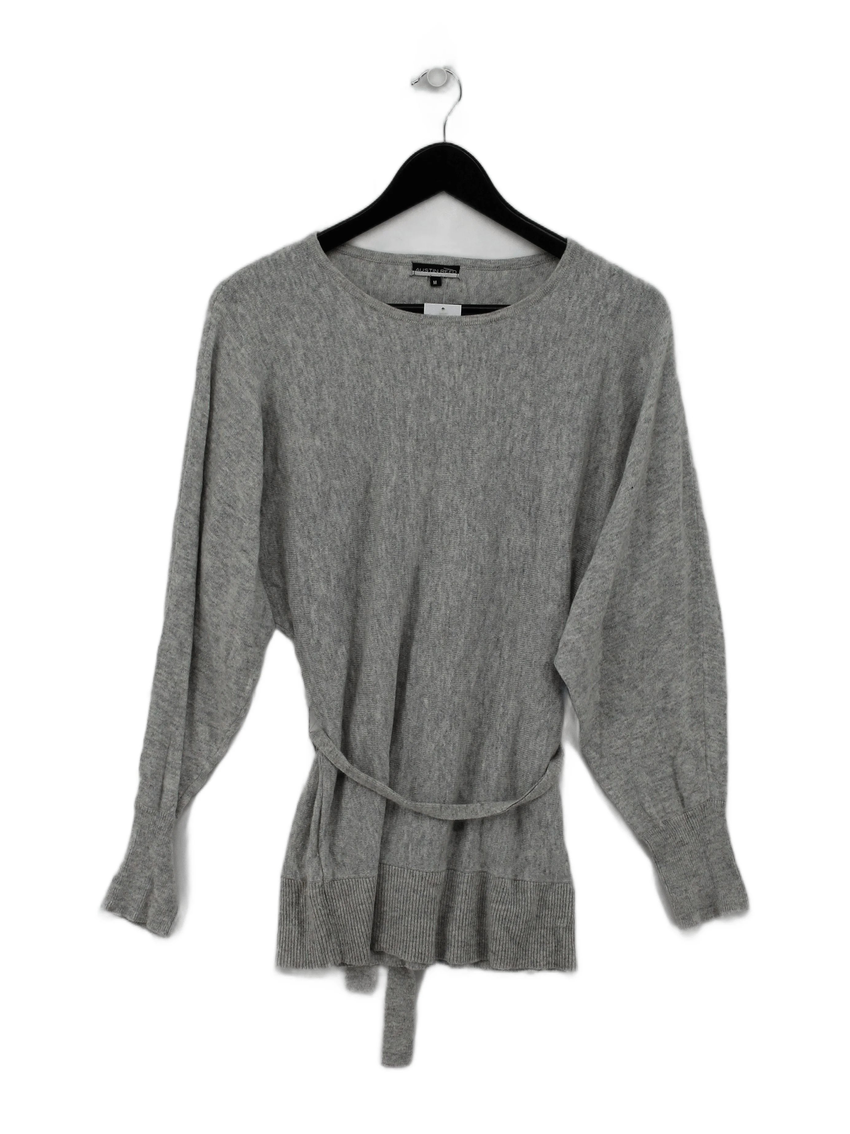 Austin Reed Women's Jumper M Grey Cotton