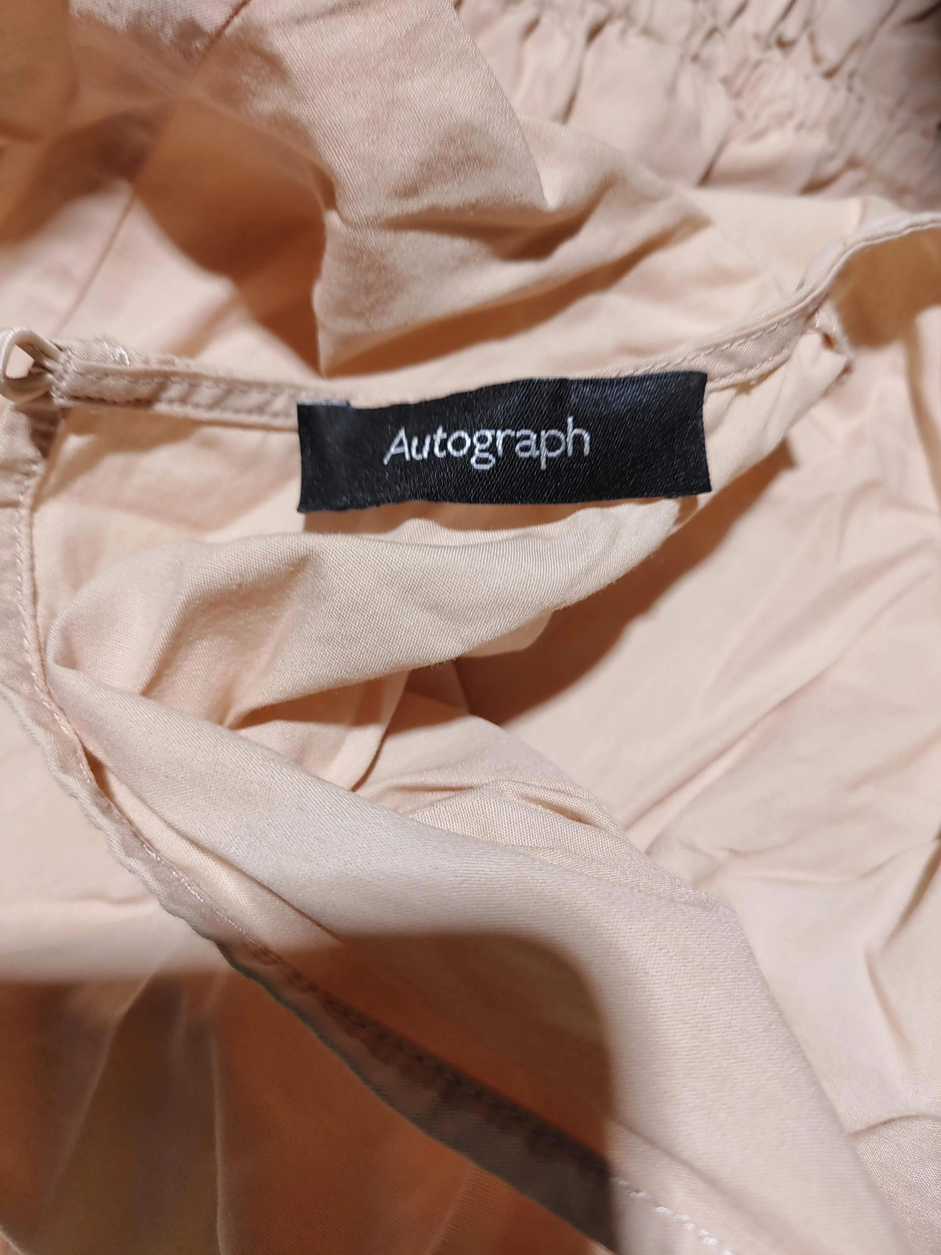 Autograph A-Line Midi Dress UK12 in Orange - Image 5