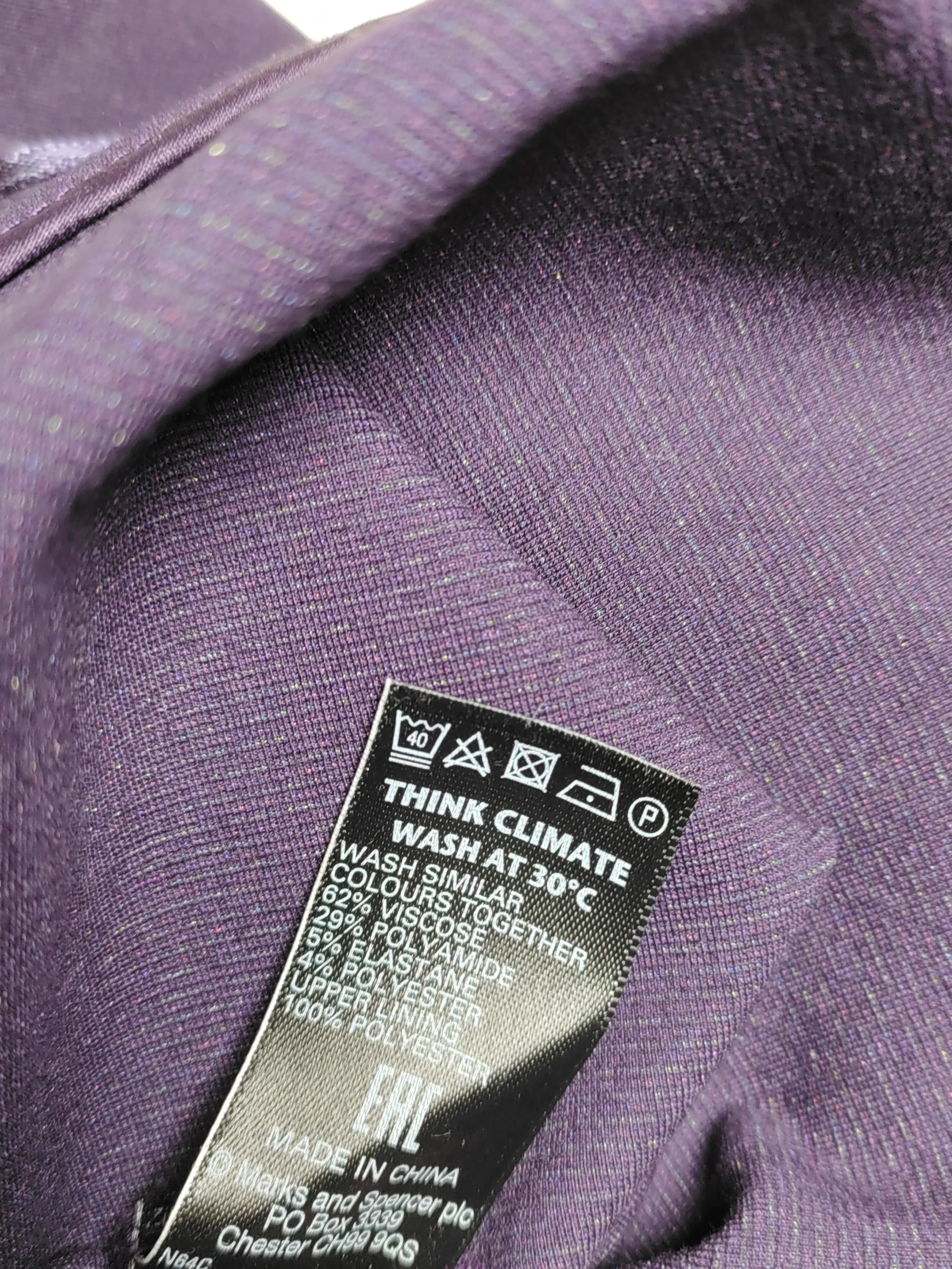 Autograph Bodycon Midi Dress M in Purple - Image 6
