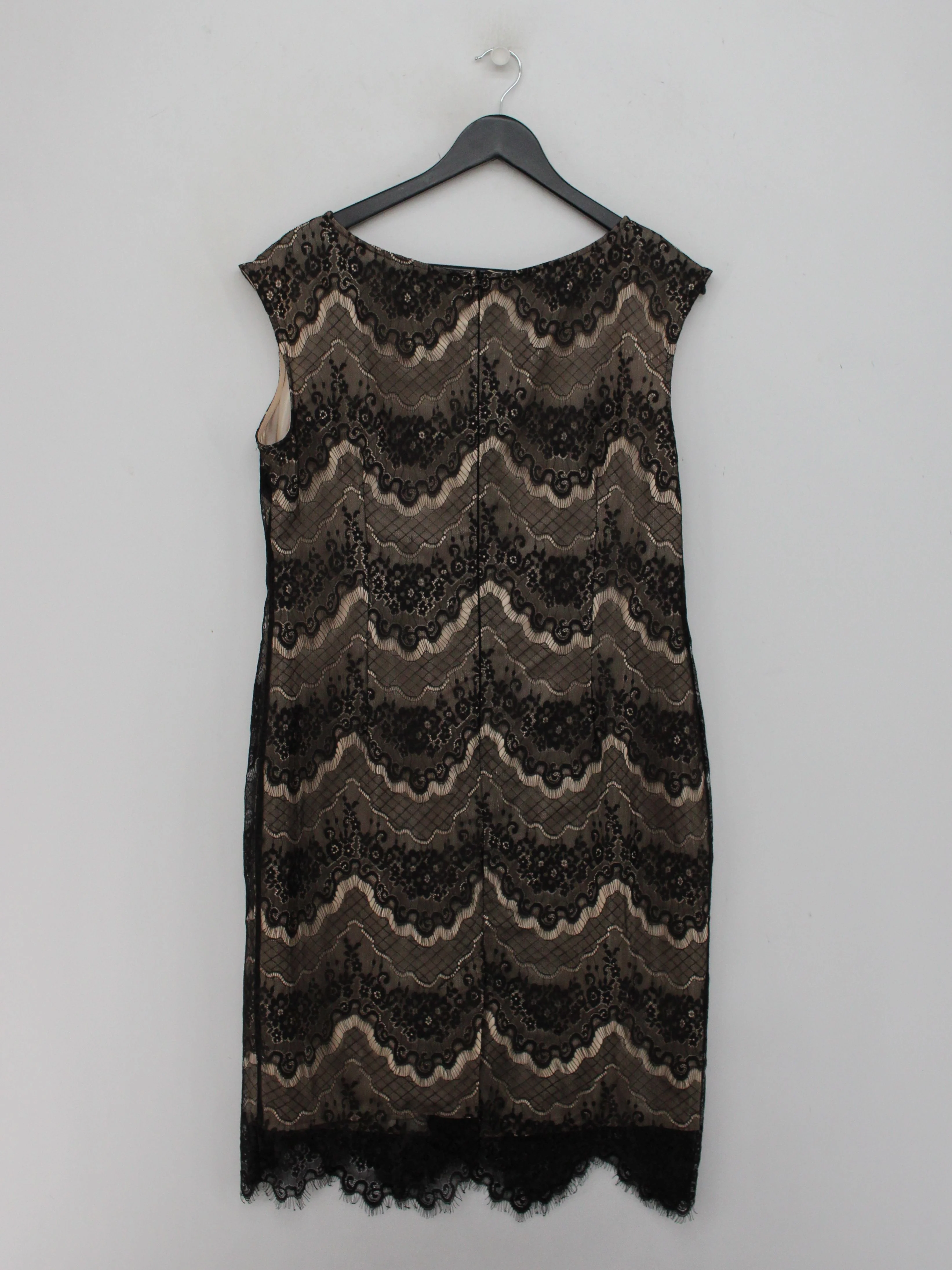 Autograph Bodycon Mini Dress M in Black - Image 2