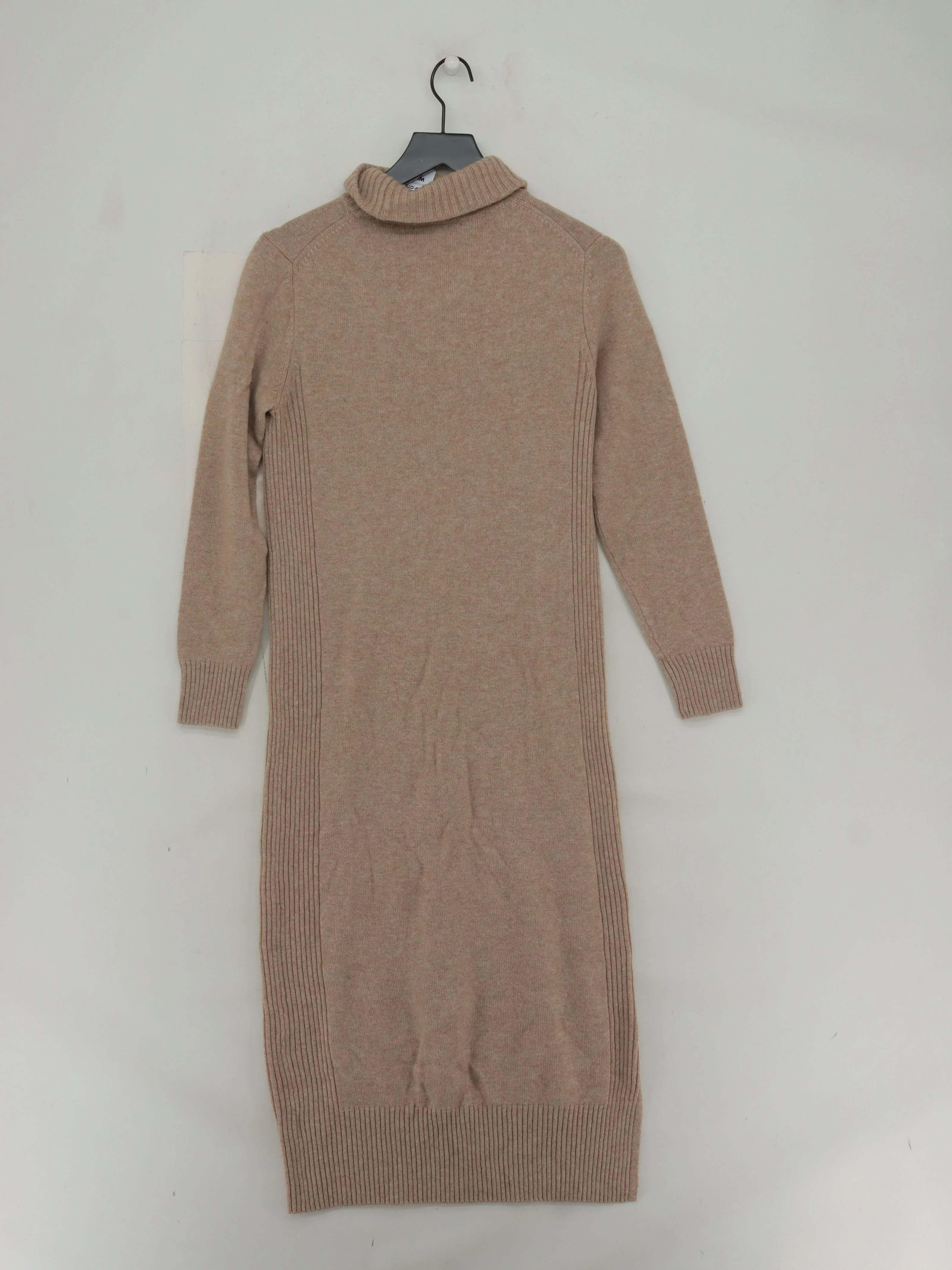 Autograph Jumper Midi Dress M in Tan - Image 2