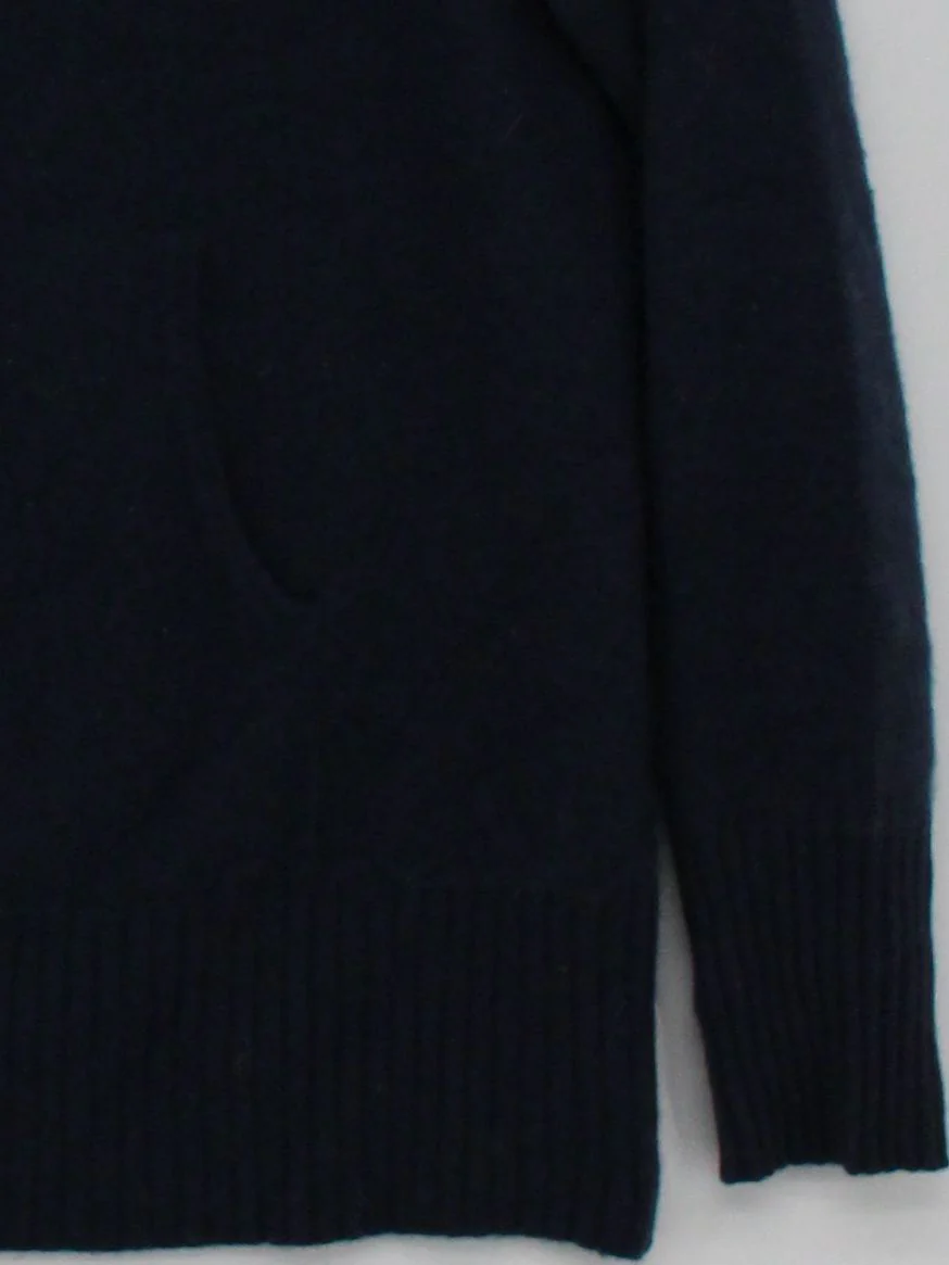 Autograph Men's Hoodie S Blue 100% Cashmere Pullover - Image 4