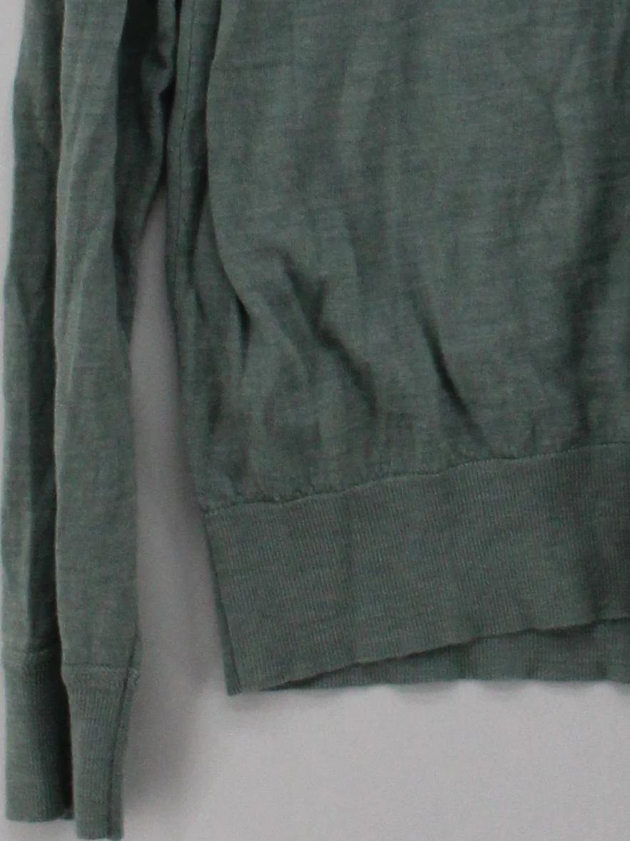 Autograph Men's Polo M Green 100% Wool Basic - Image 4