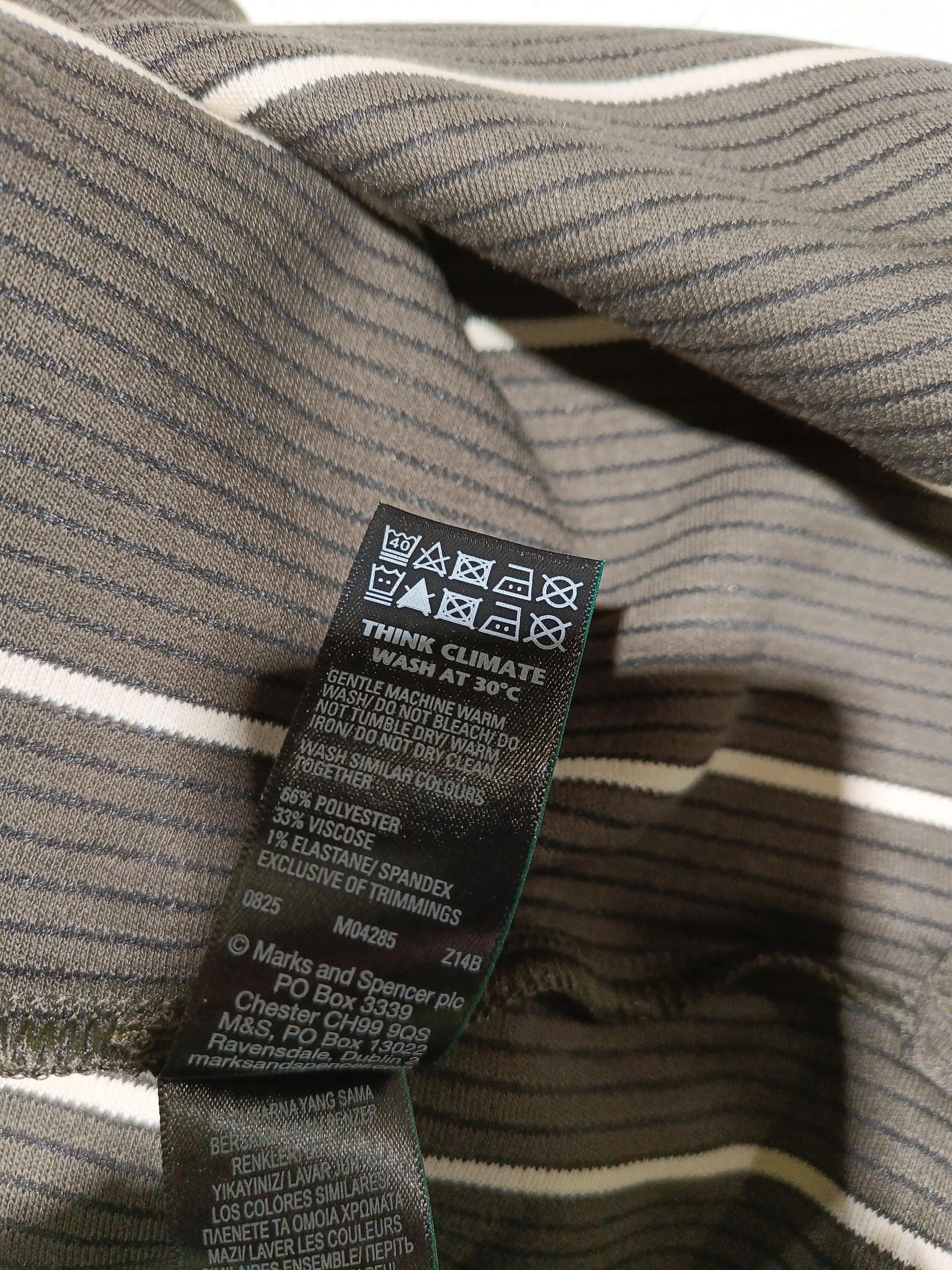 Autograph Men's Shirt L Brown Polyester New with tags - Image 6