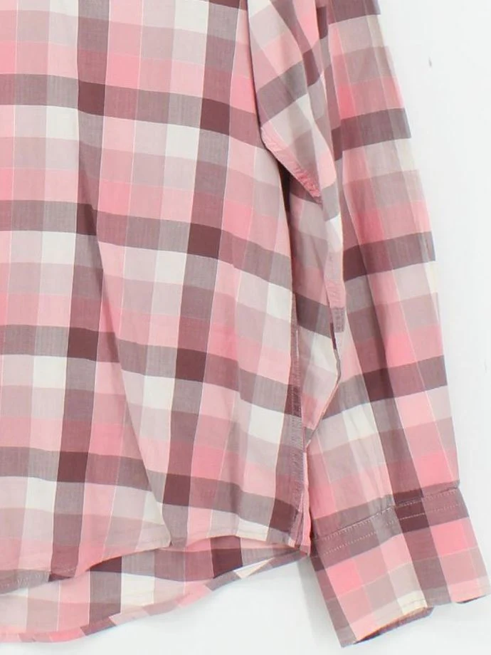 Autograph Men's Shirt XL Multi Checkered 100% Cotton Basic - Image 4