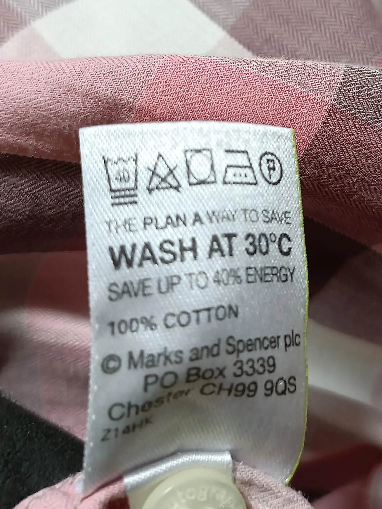 Autograph Men's Shirt XL Multi Checkered 100% Cotton Basic - Image 6