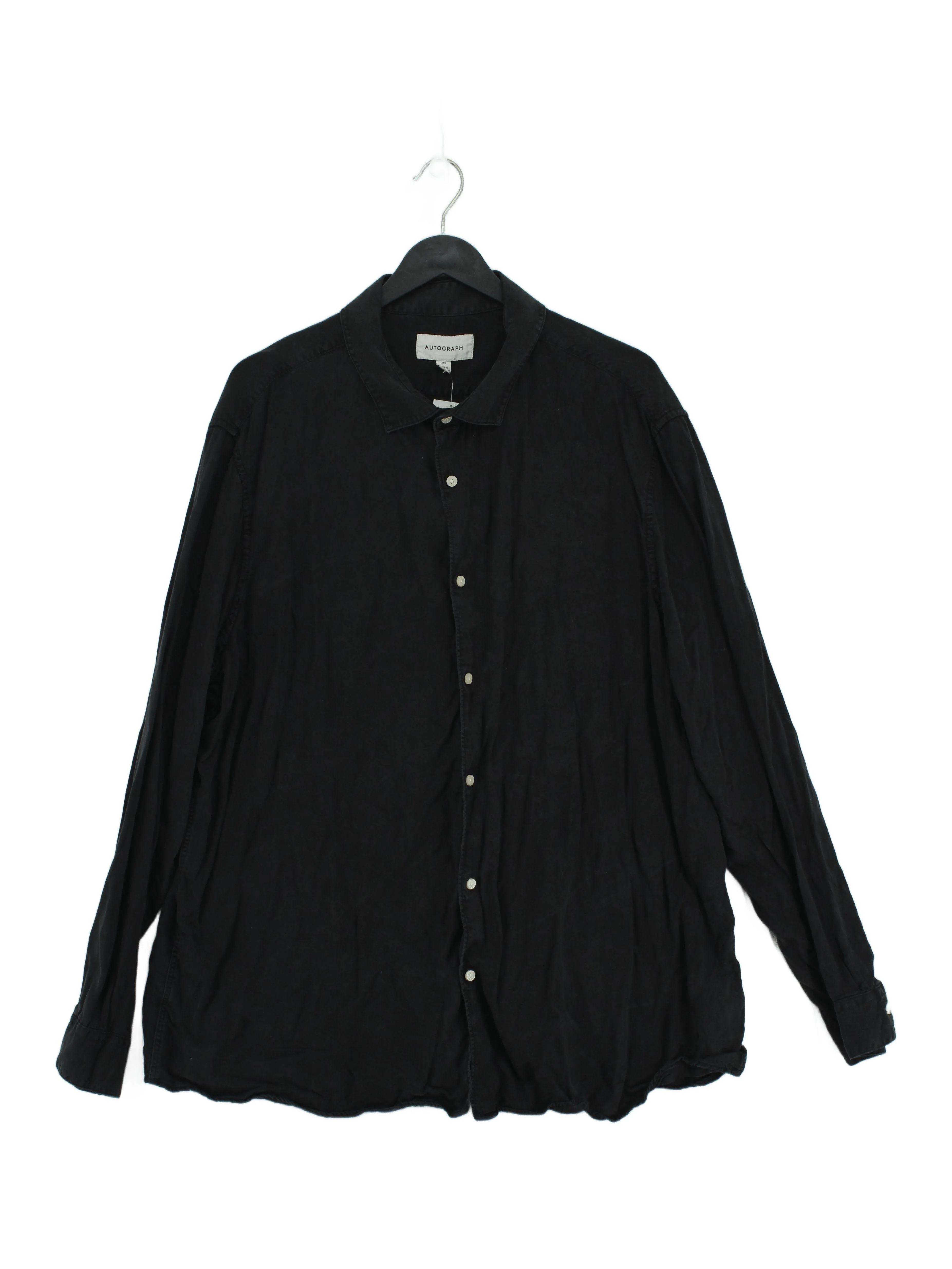 Autograph Men's Shirt XXL Black 100% Lyocell Modal Basic