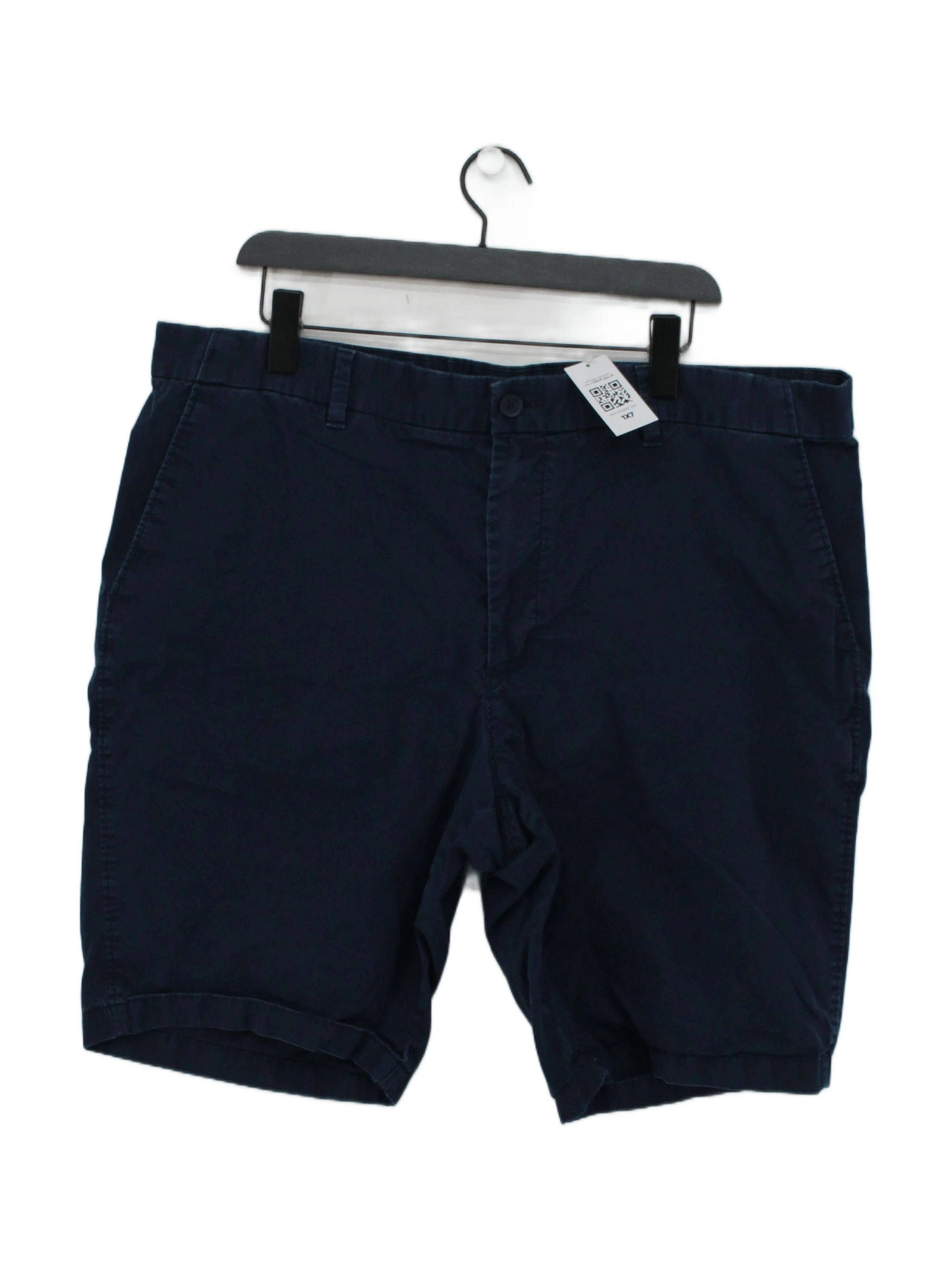 Autograph Men's Shorts W 42 in; L 38 in Blue Cotton with Elastane Chino