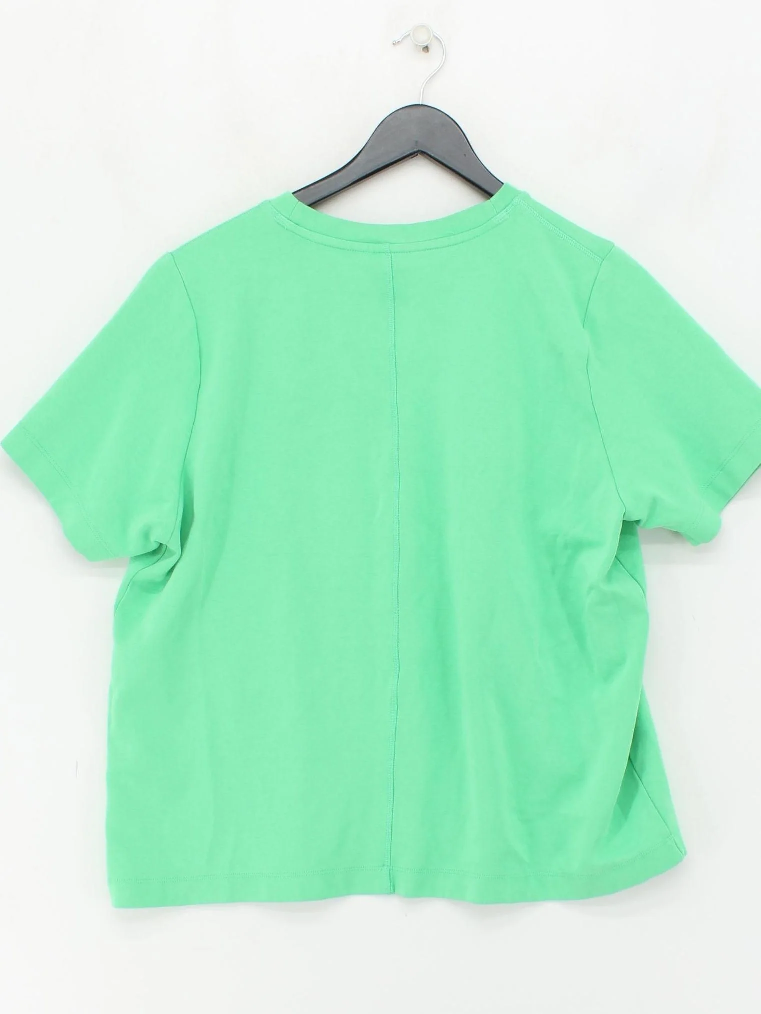 Autograph Men's T-Shirt XL Green Cotton with Elastane Basic - Image 2