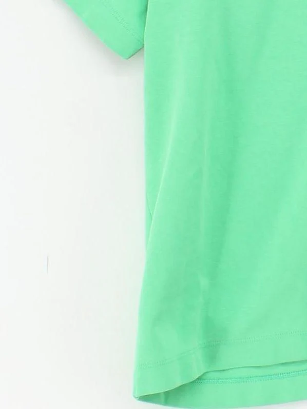 Autograph Men's T-Shirt XL Green Cotton with Elastane Basic - Image 4