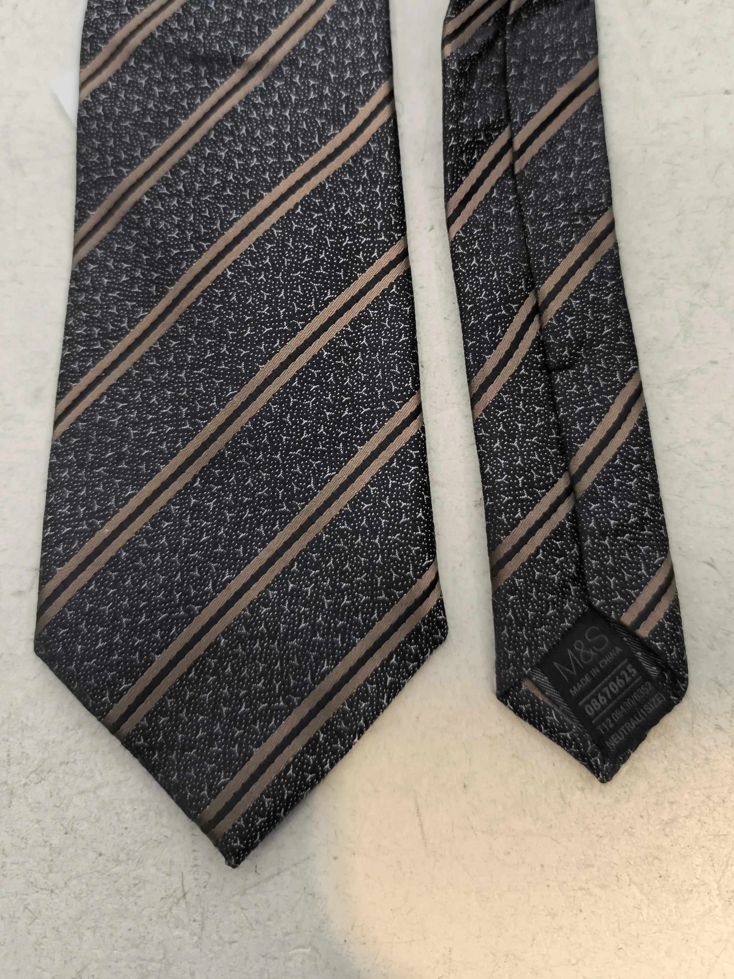 Autograph Men's Tie Multi 100% Silk - Image 4
