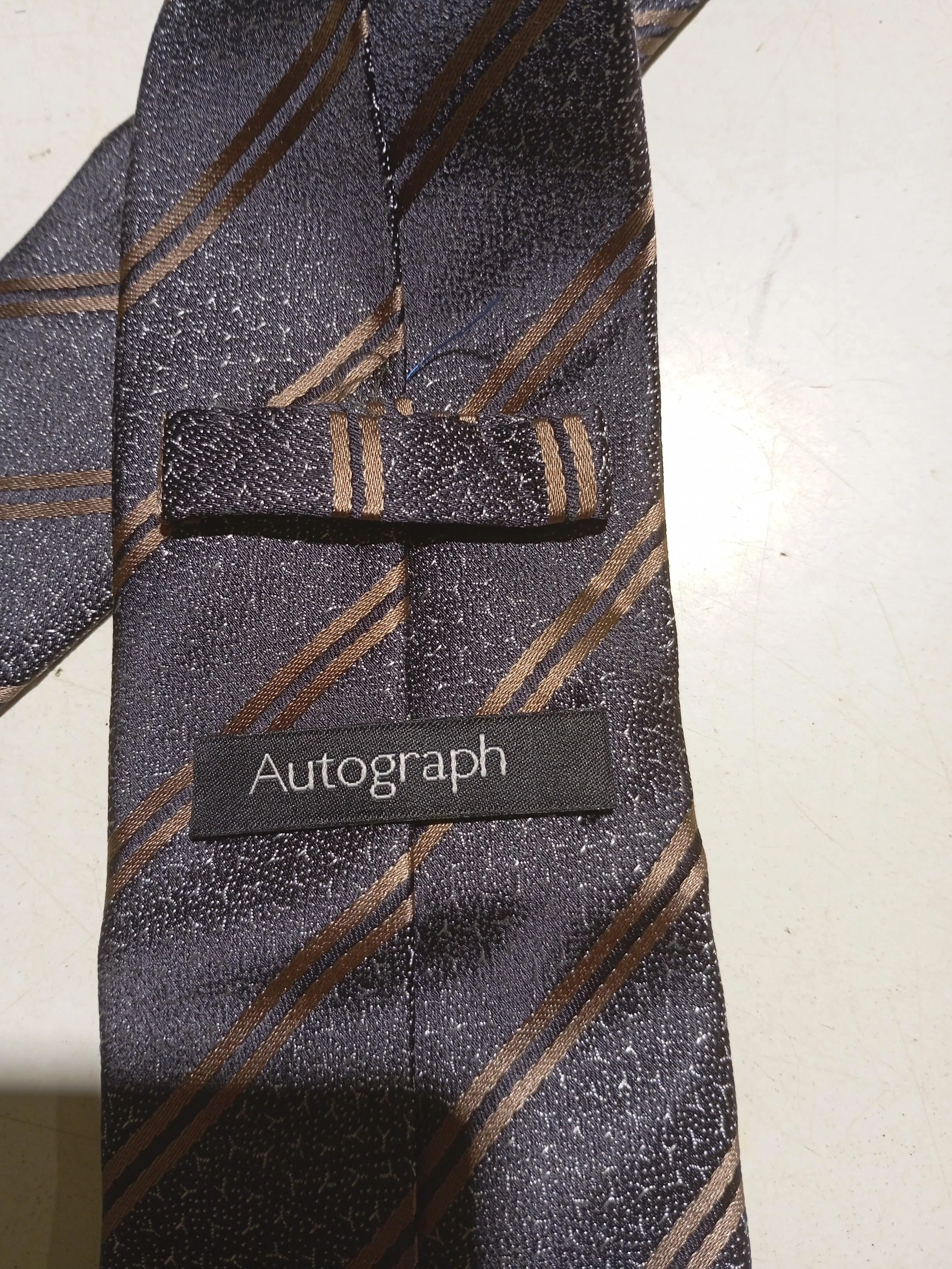 Autograph Men's Tie Multi 100% Silk - Image 5