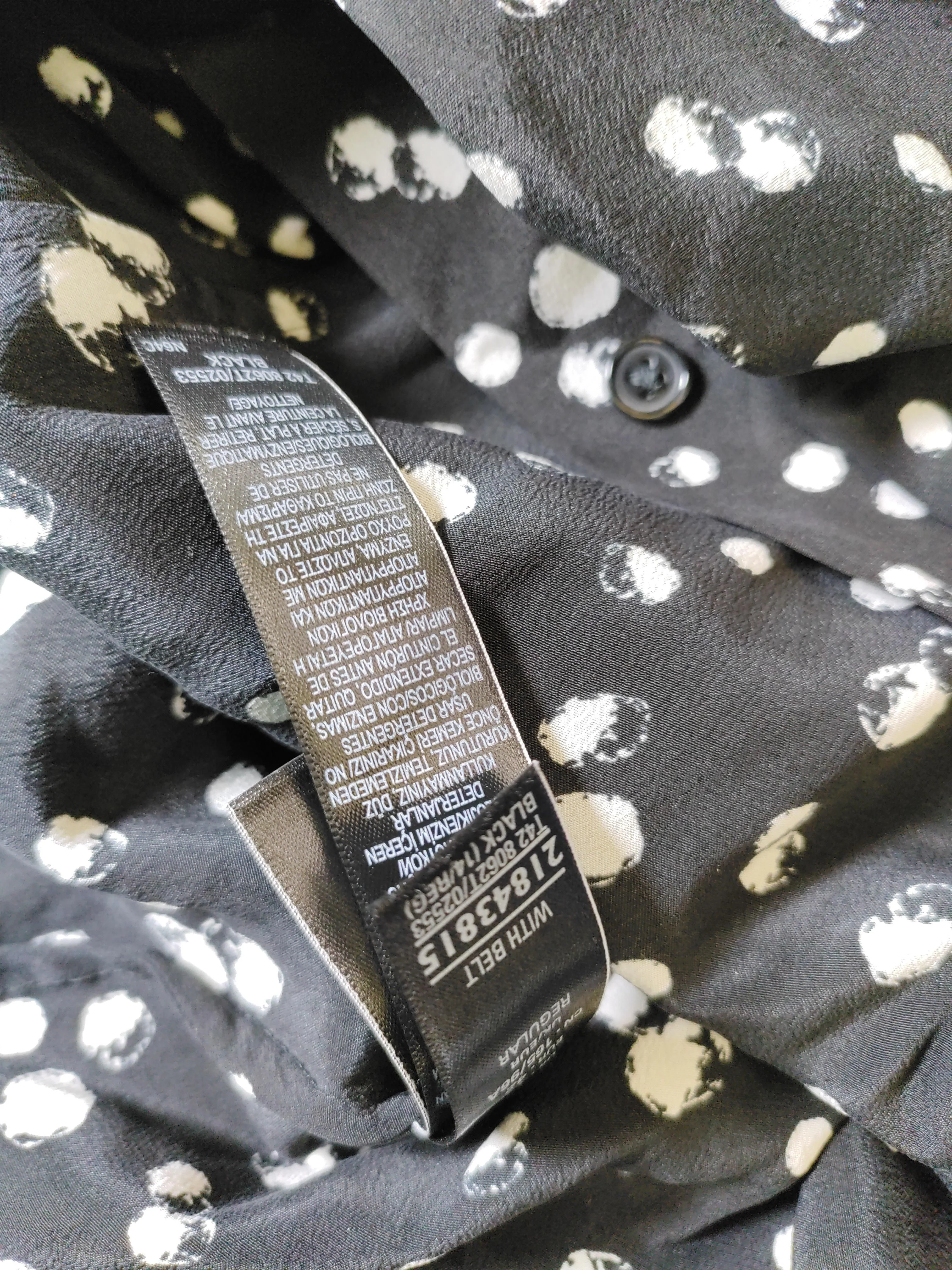 Autograph Shirt Midi Dress UK14 in Black - Image 6