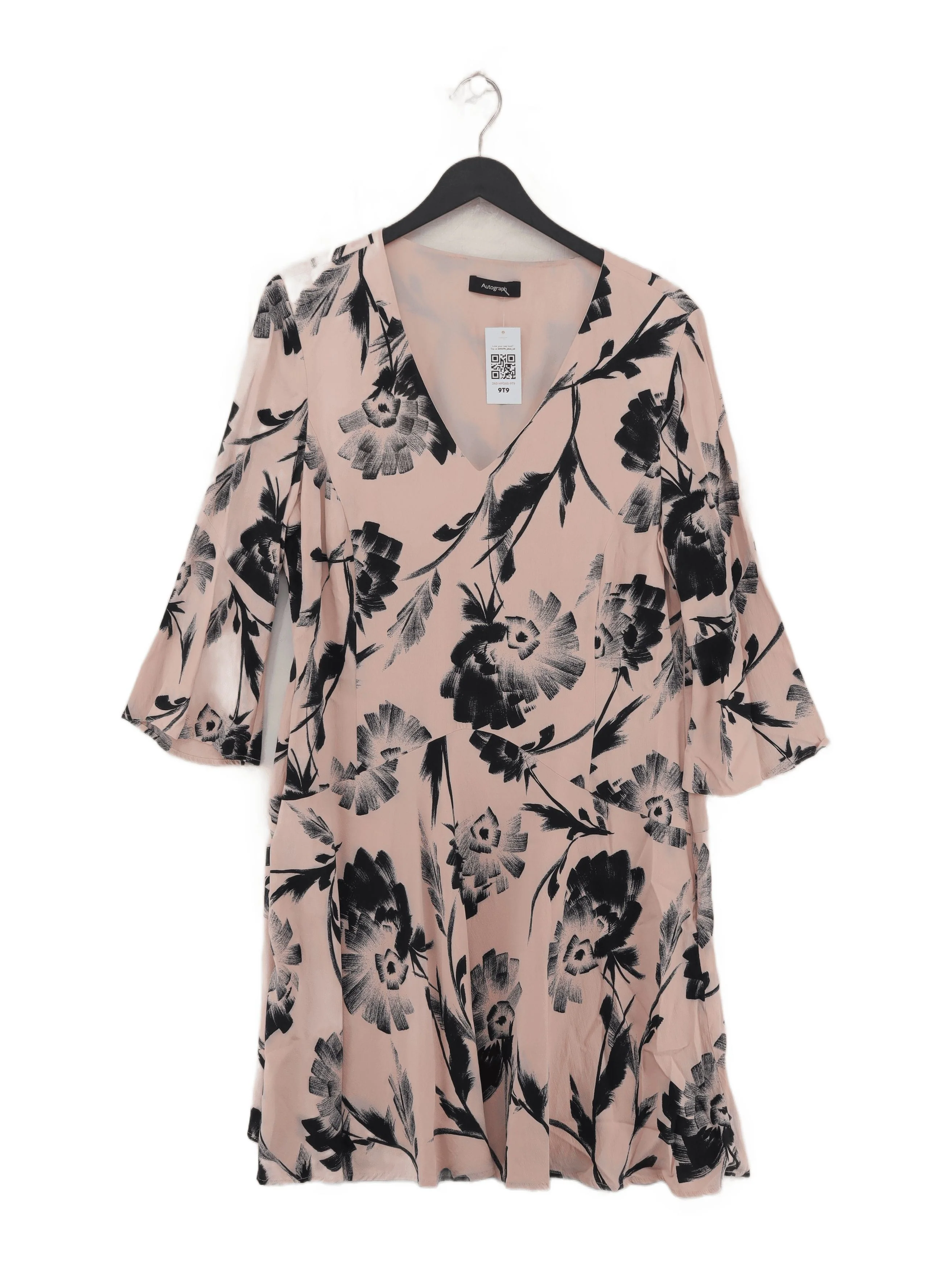 Autograph Skater Mini Dress UK16 in Pink