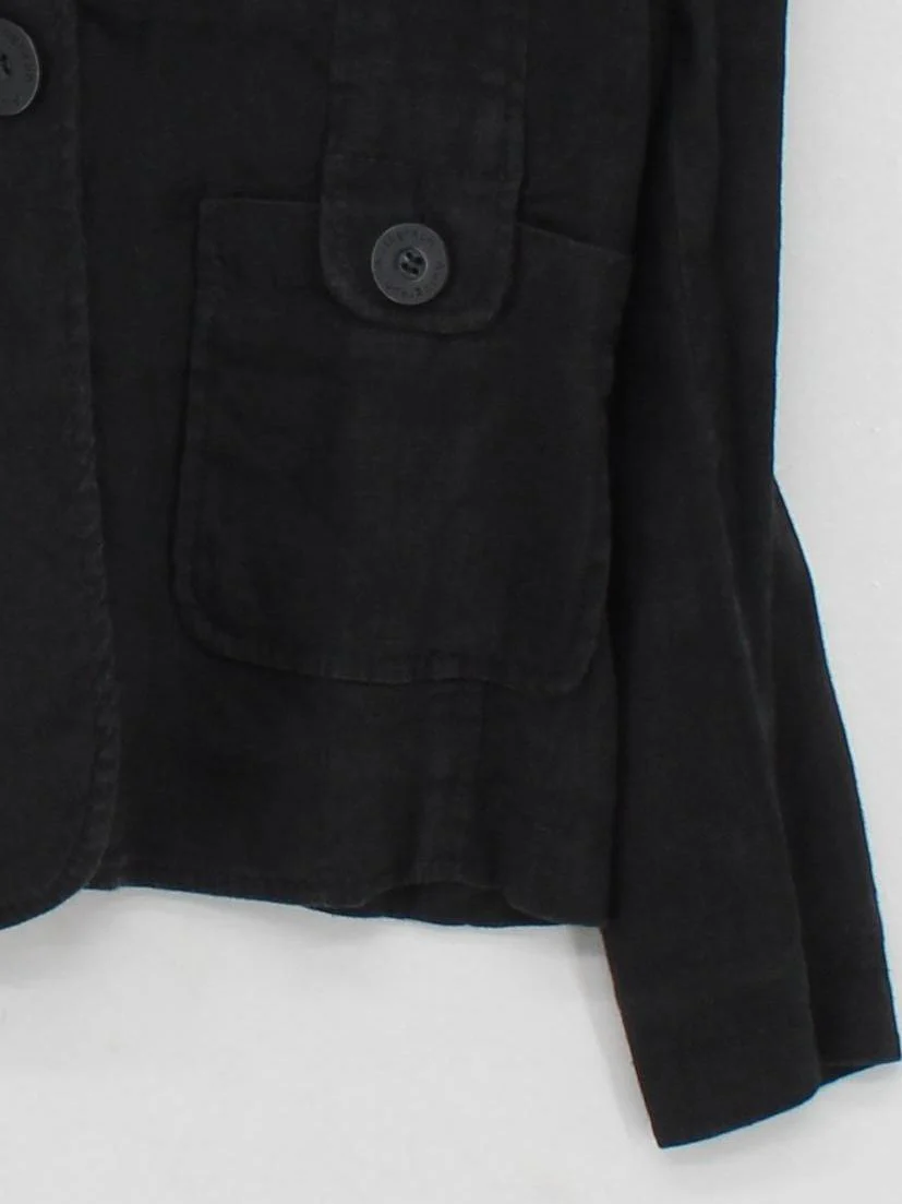 Autograph Women's Blazer UK 12 Black Linen - Image 4