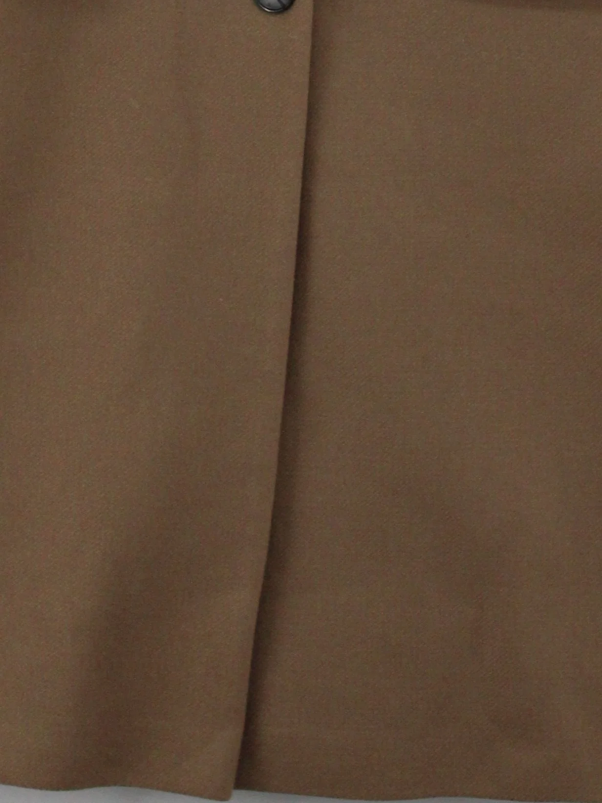 Autograph Women's Coat M Tan 100% Wool Overcoat - Image 4