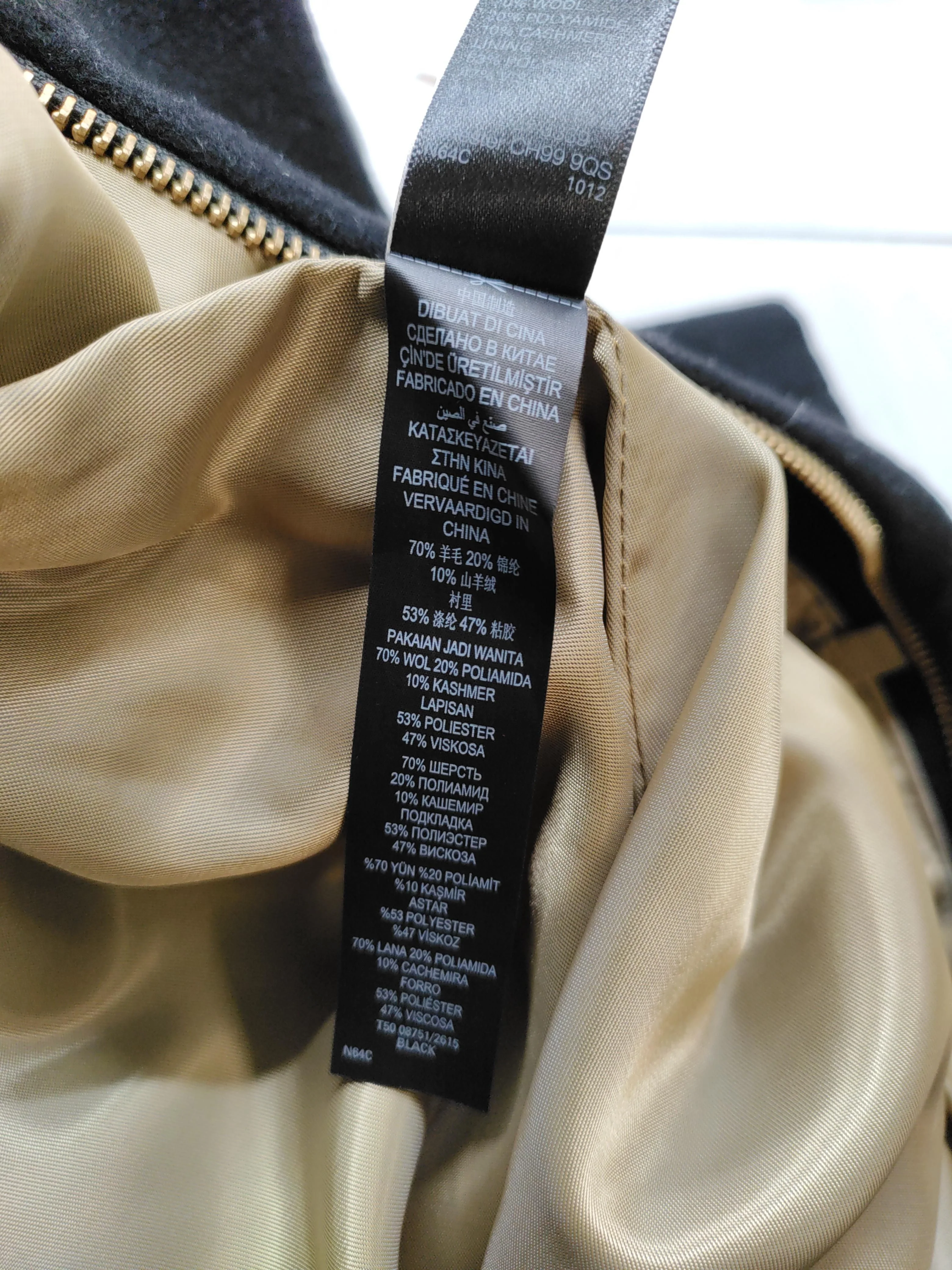 Autograph Women's Coat UK 12 Black Wool - Image 6