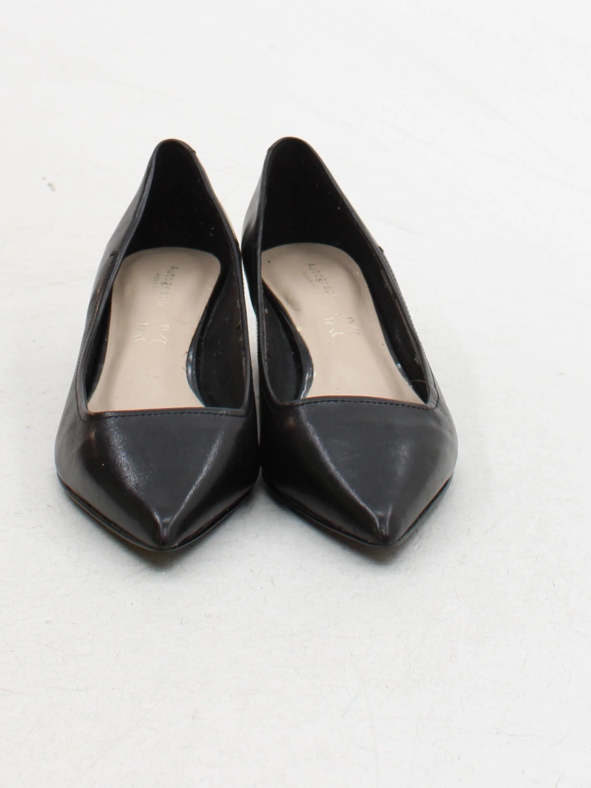 Autograph Women's Heels UK 5 Black 100% Leather Court - Image 2
