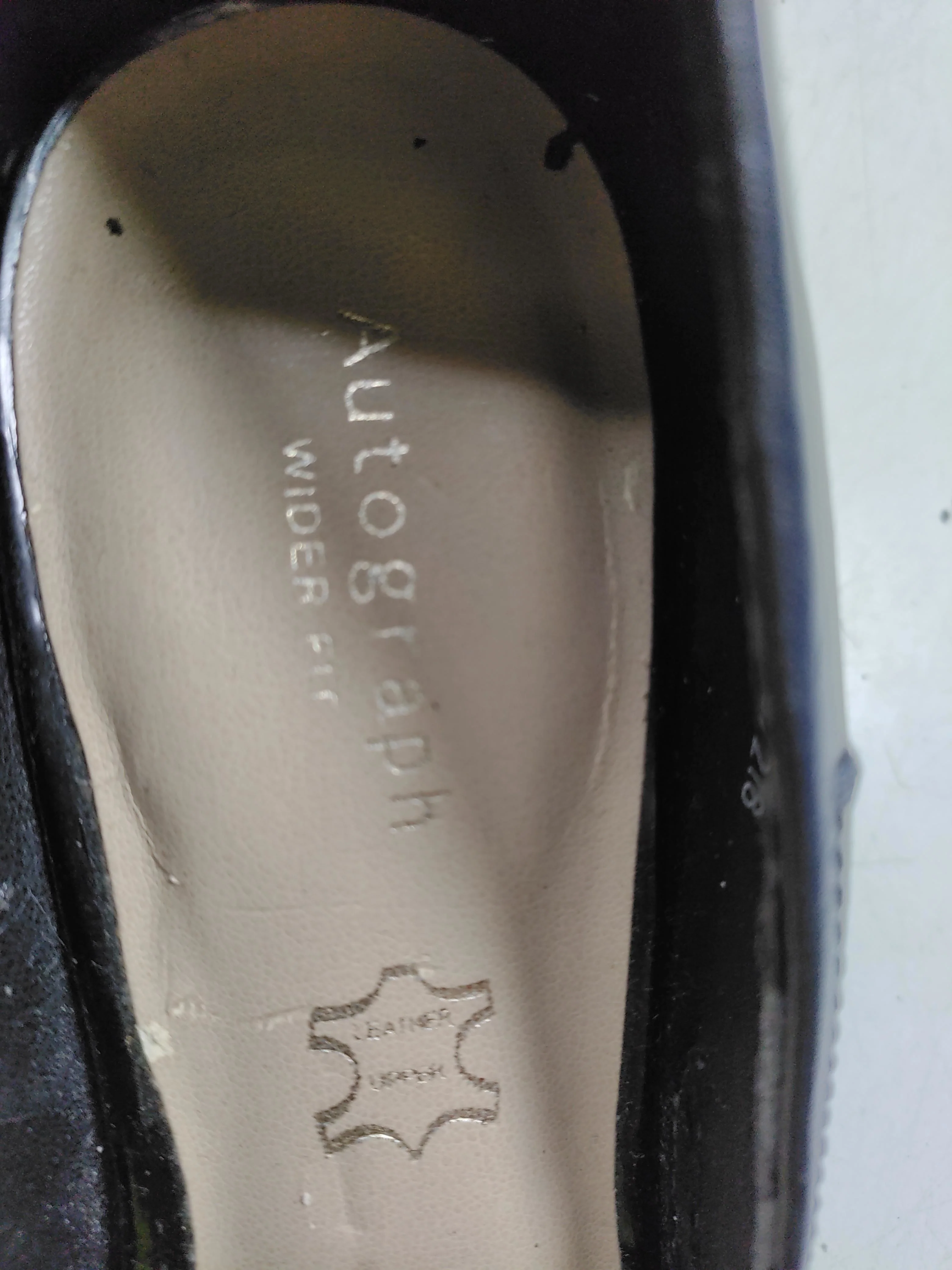 Autograph Women's Heels UK 5 Black 100% Leather Court - Image 9