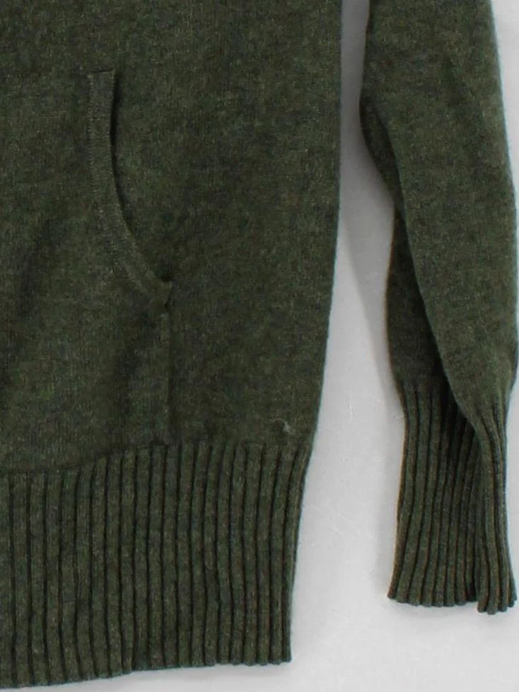 Autograph Women's Hoodie XS Green 100% Cashmere Pullover - Image 4