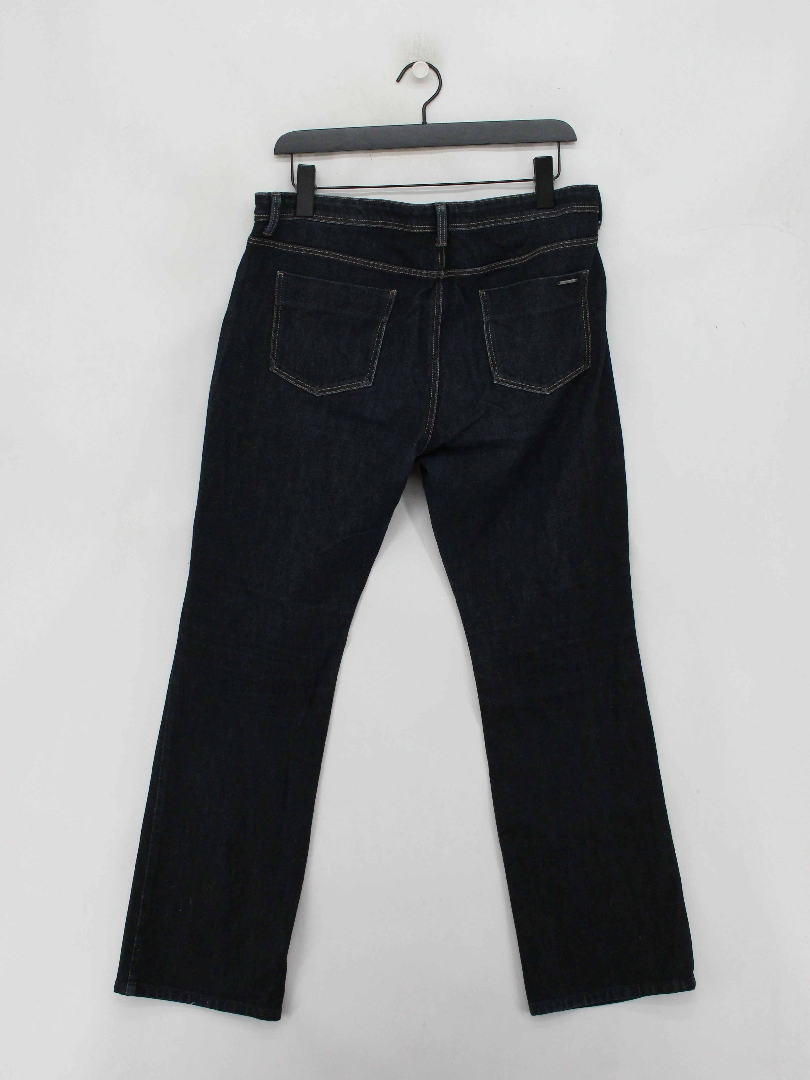Autograph Women's Jeans UK 14 Blue Cotton with Elastane Straight - Image 2