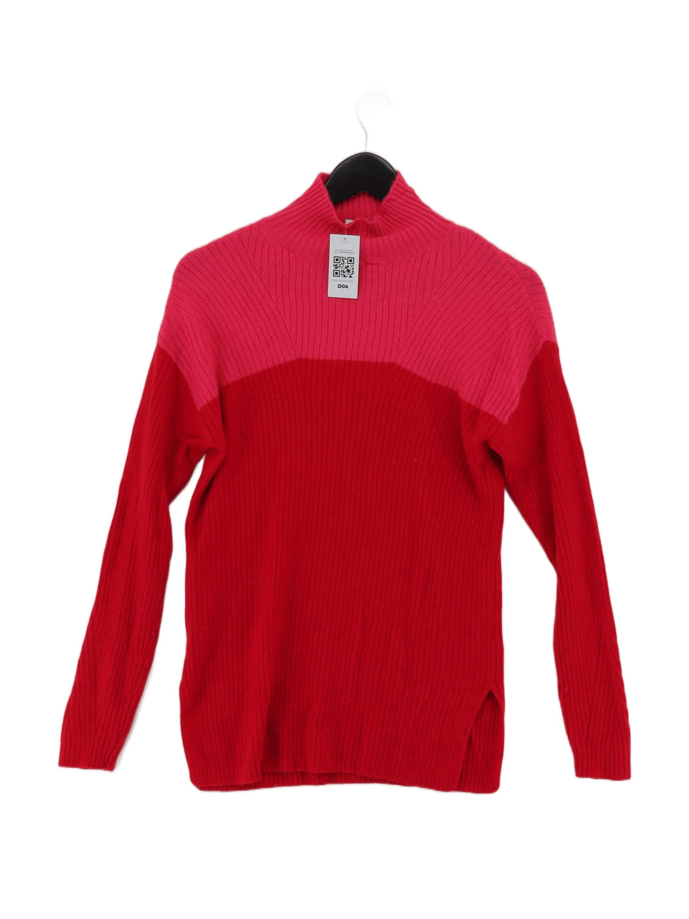 Autograph Women's Jumper M Multi 100% Cashmere High Neck Pullover