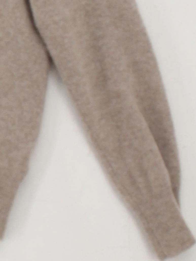 Autograph Women's Jumper M Tan 100% Cashmere Crew Neck Pullover - Image 4