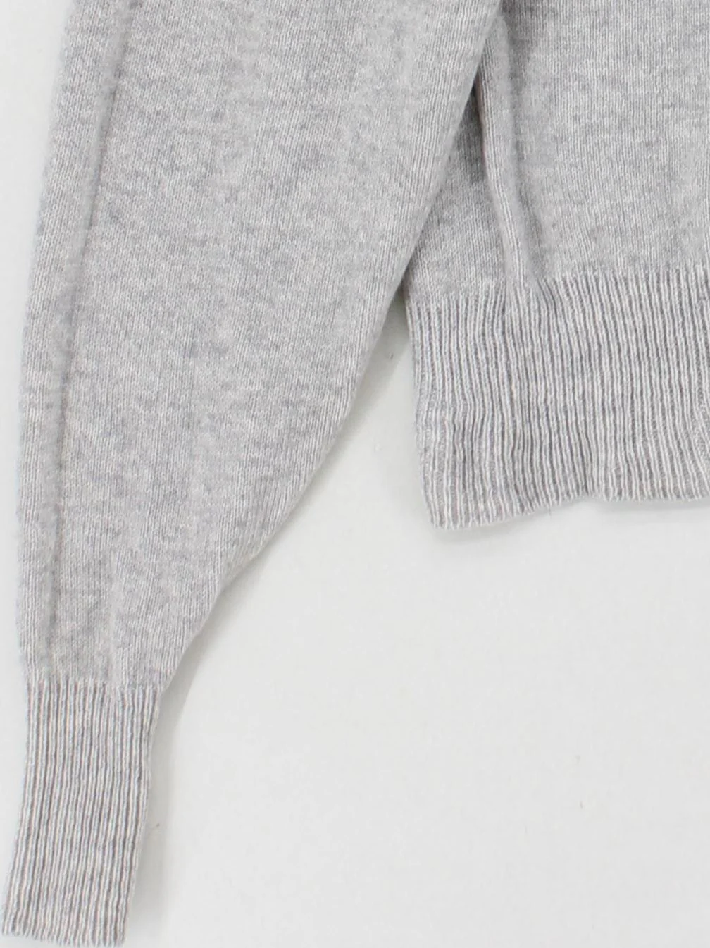 Autograph Women's Jumper UK 10 Grey Wool with Cashmere Roll Neck Pullover - Image 4