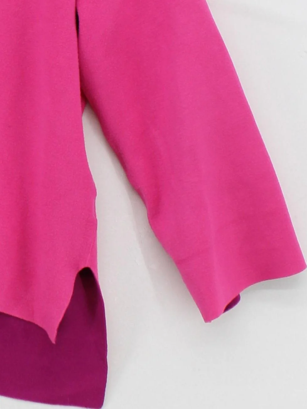 Autograph Women's Jumper UK 16 Pink Viscose with Polyester Mock Neck Pullover - Image 4