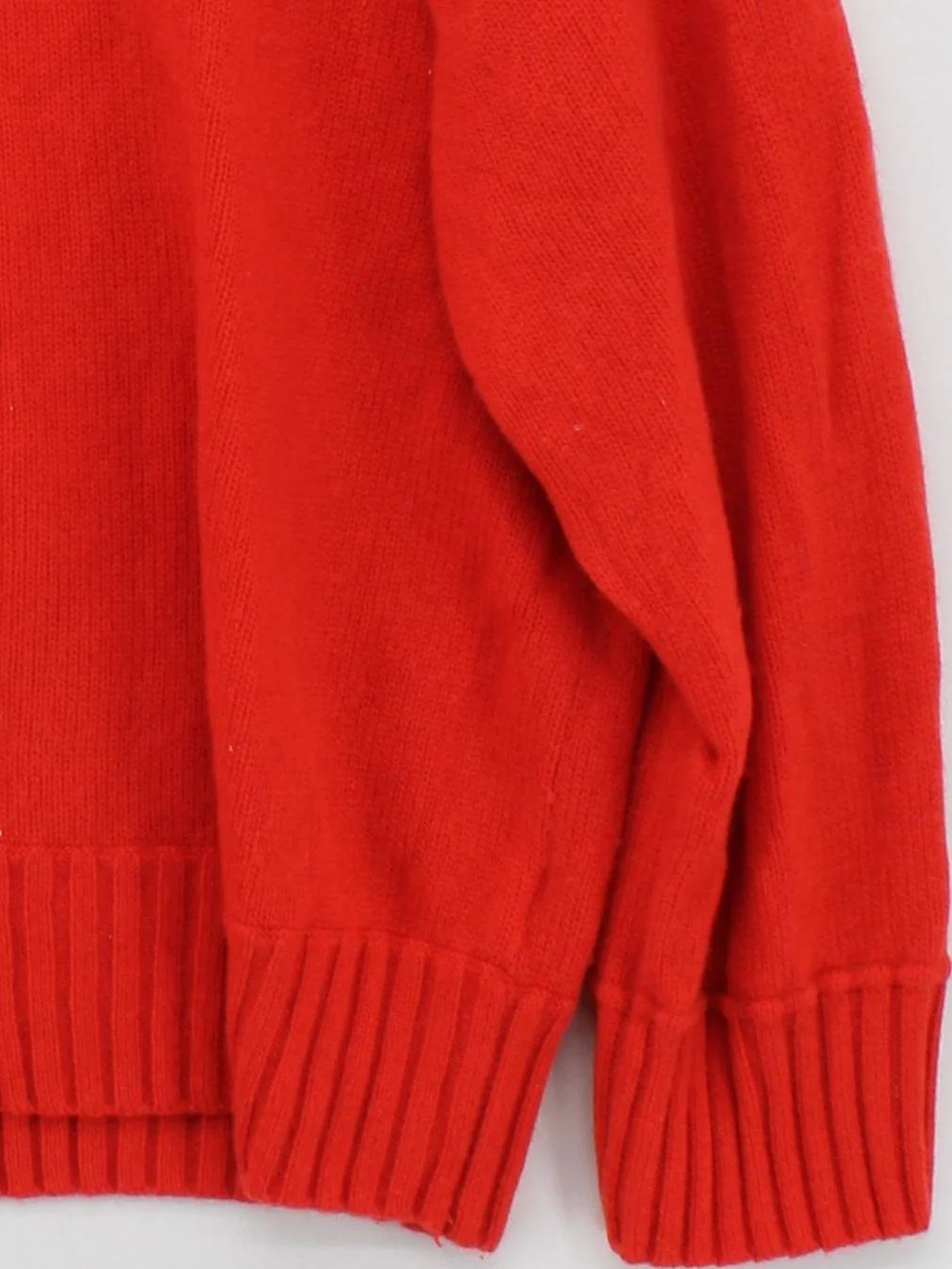 Autograph Women's Jumper UK 18 Red Wool with Cashmere Crew Neck Pullover - Image 4
