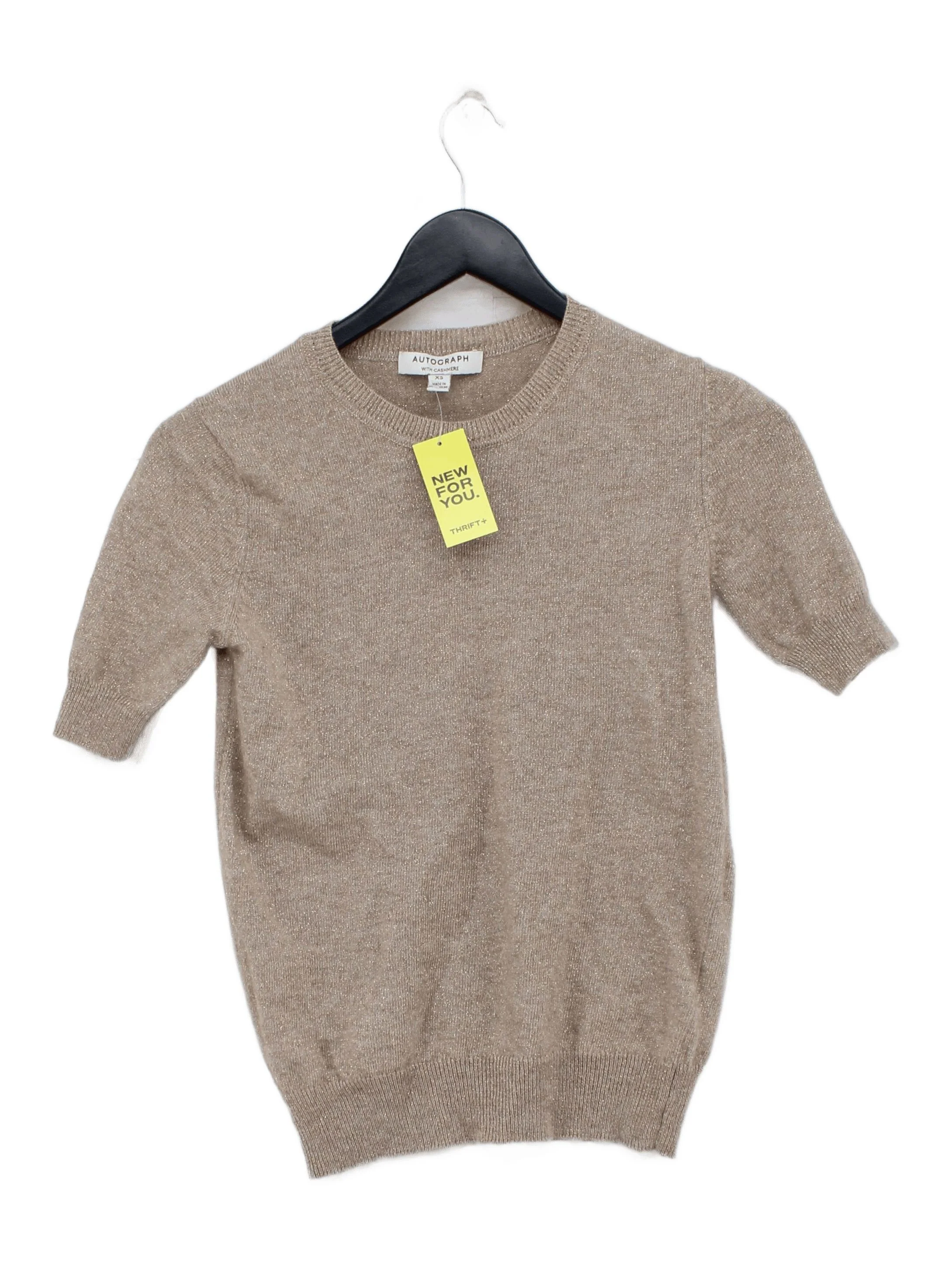 Autograph Women's Jumper XS Tan Wool