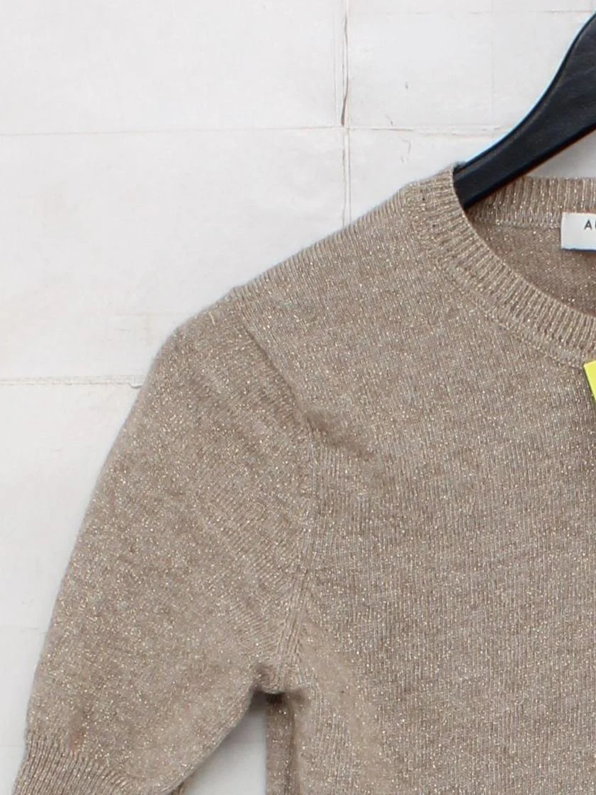 Autograph Women's Jumper XS Tan Wool - Image 4
