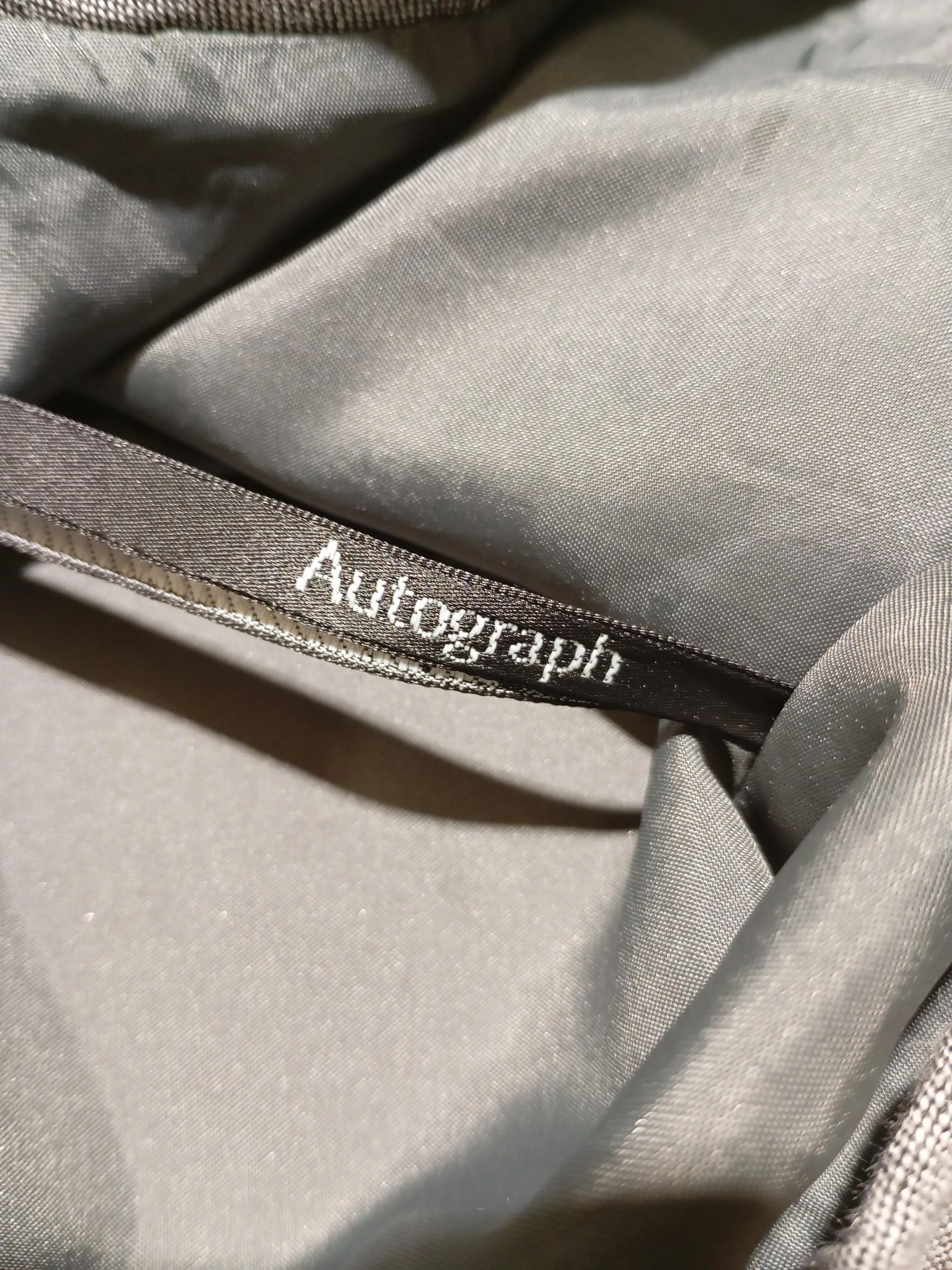 Autograph Women's Midi Skirt UK 12 Grey Linen - Image 6