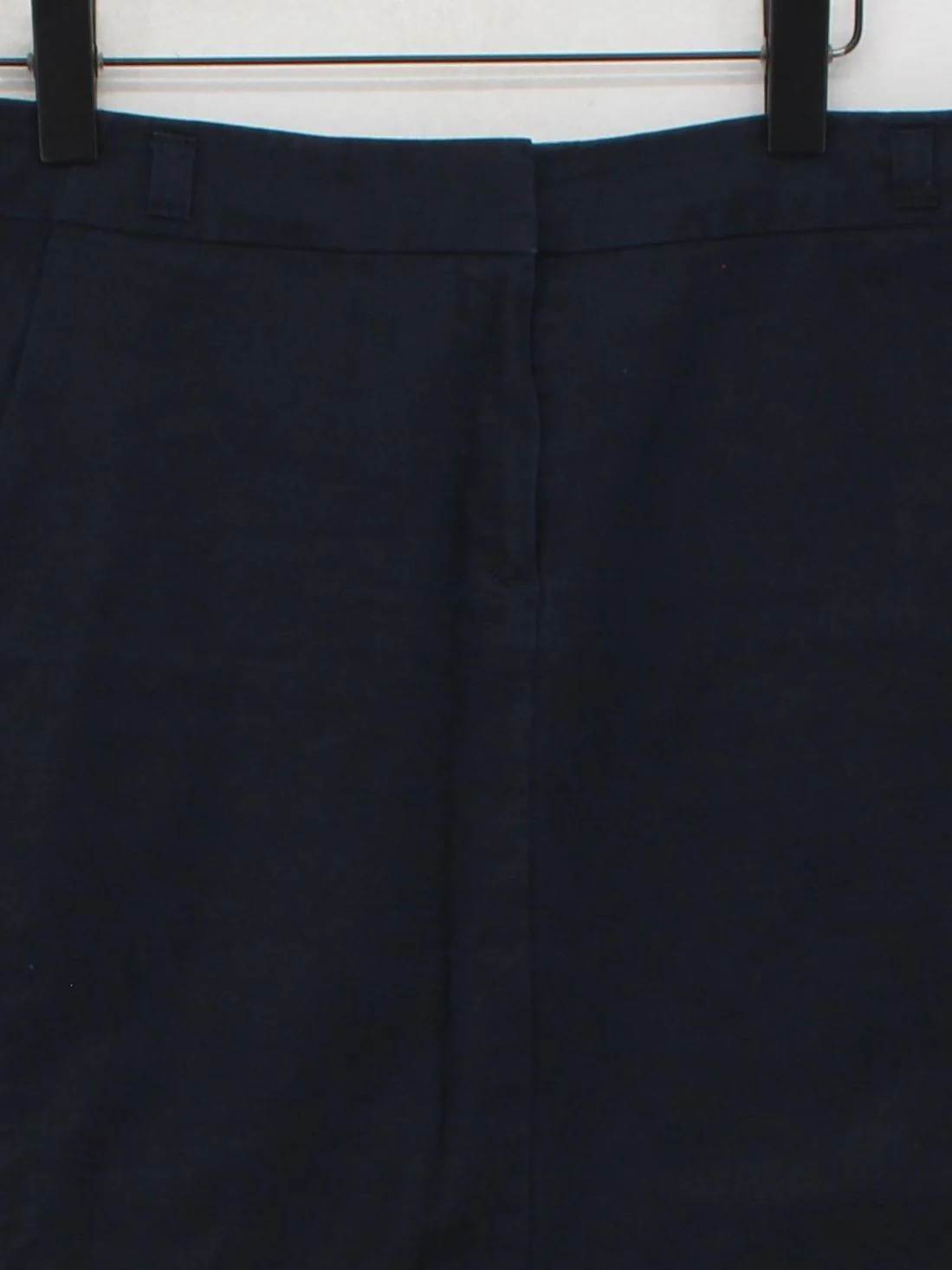 Autograph Women's Midi Skirt UK 14 Blue Cotton with Elastane Straight & Pencil - Image 3