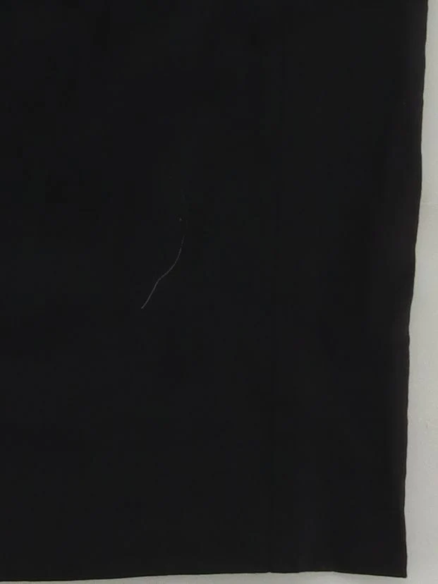 Autograph Women's Mini Skirt UK 18 Black Linen with Polyester, Elastane Mini - Image 4