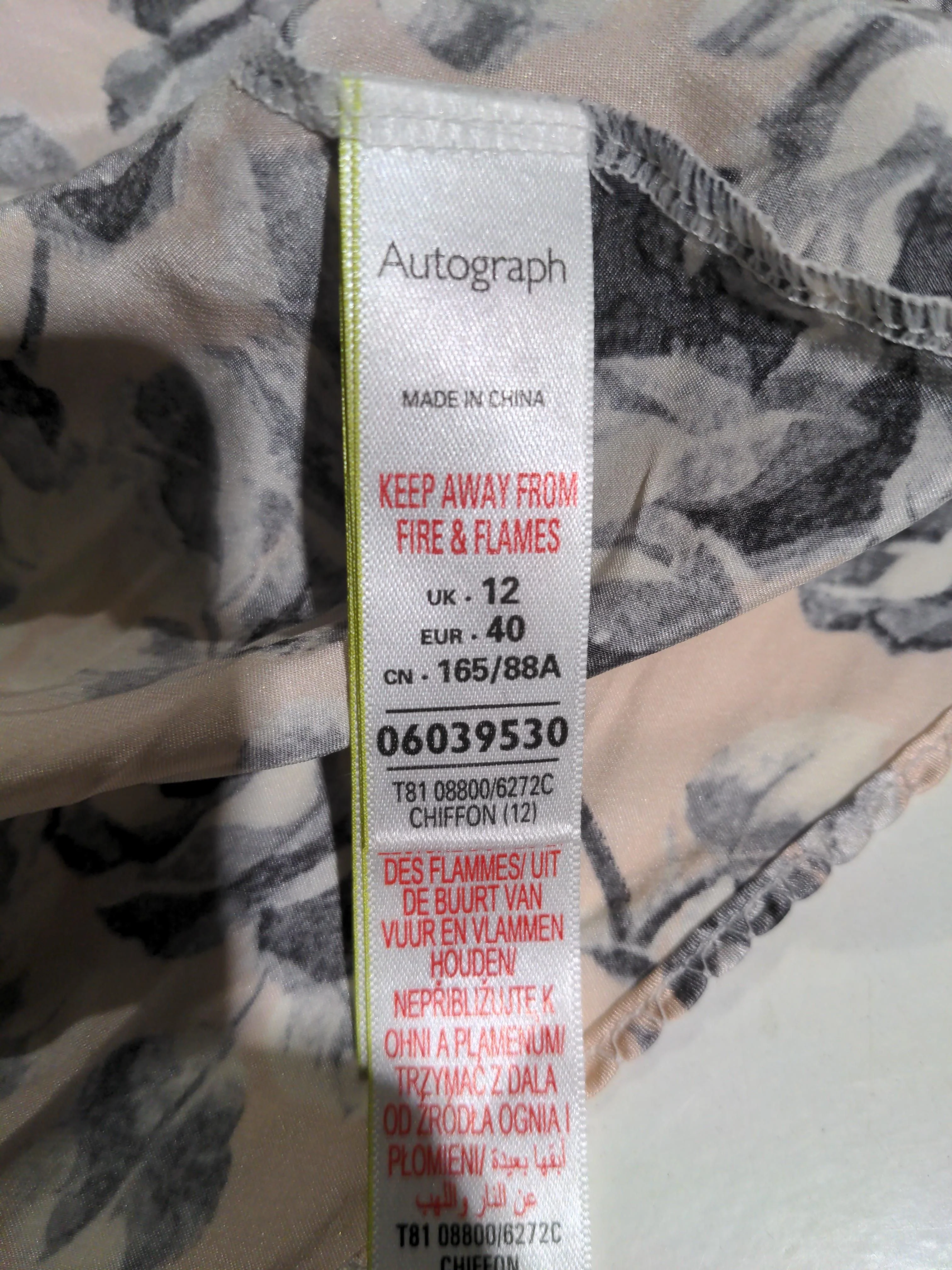 Autograph Women's T-Shirt M Multi Floral 100% Other Sleeveless V-Neck Camisole - Image 5