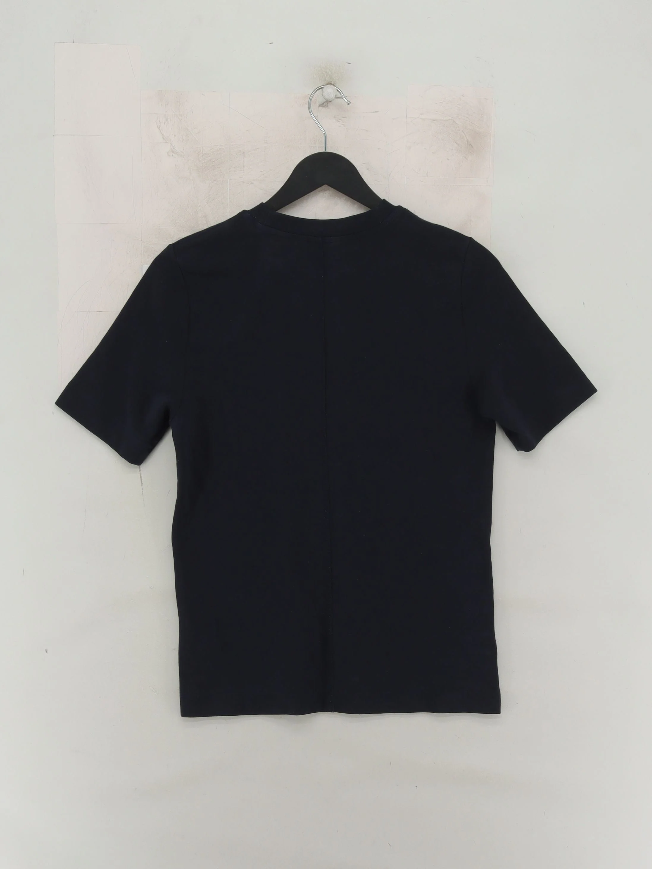 Autograph Women's T-Shirt UK 10 Blue Cotton with Elastane Basic - Image 2