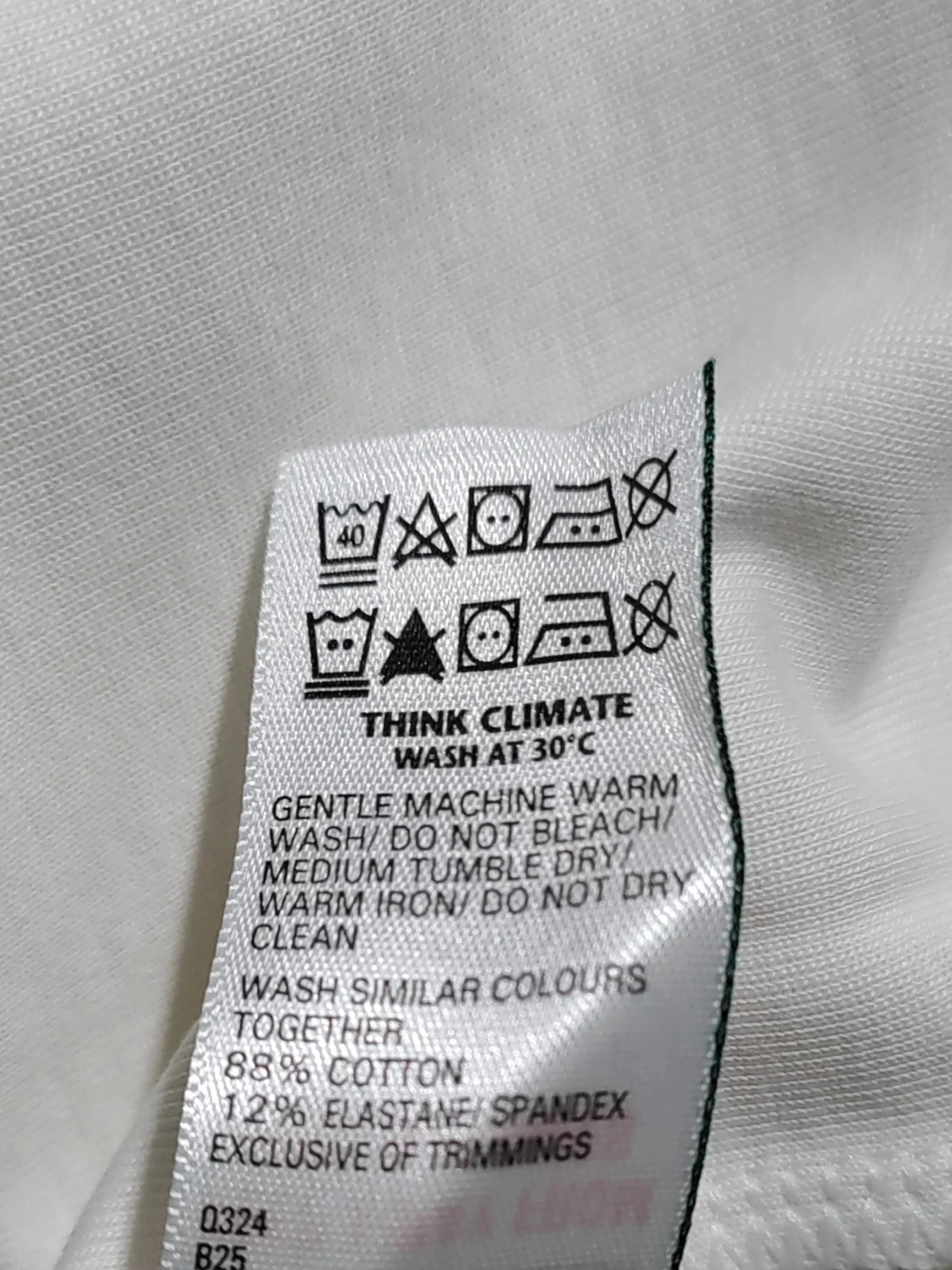 Autograph Women's T-Shirt UK 10 White Cotton with Elastane Basic - Image 6
