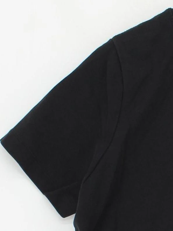 Autograph Women's T-Shirt UK 20 Black Cotton with Elastane Basic - Image 4