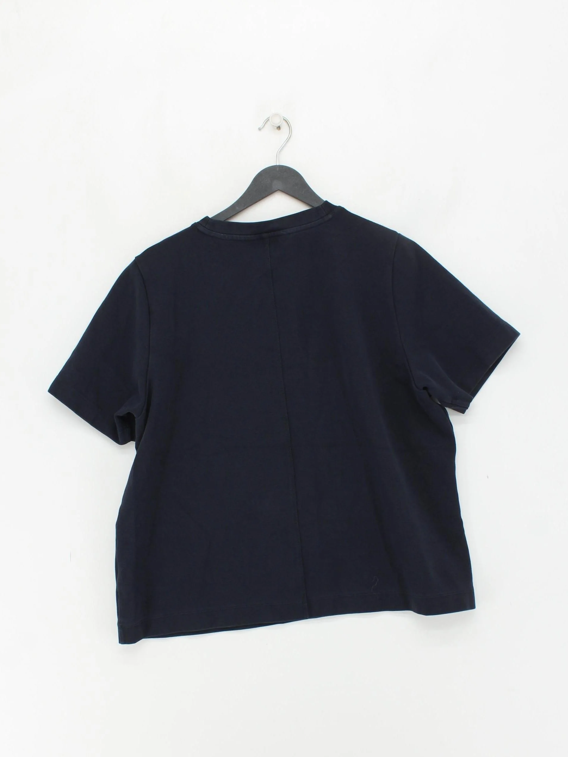 Autograph Women's T-Shirt UK 20 Blue Cotton with Elastane Basic - Image 2