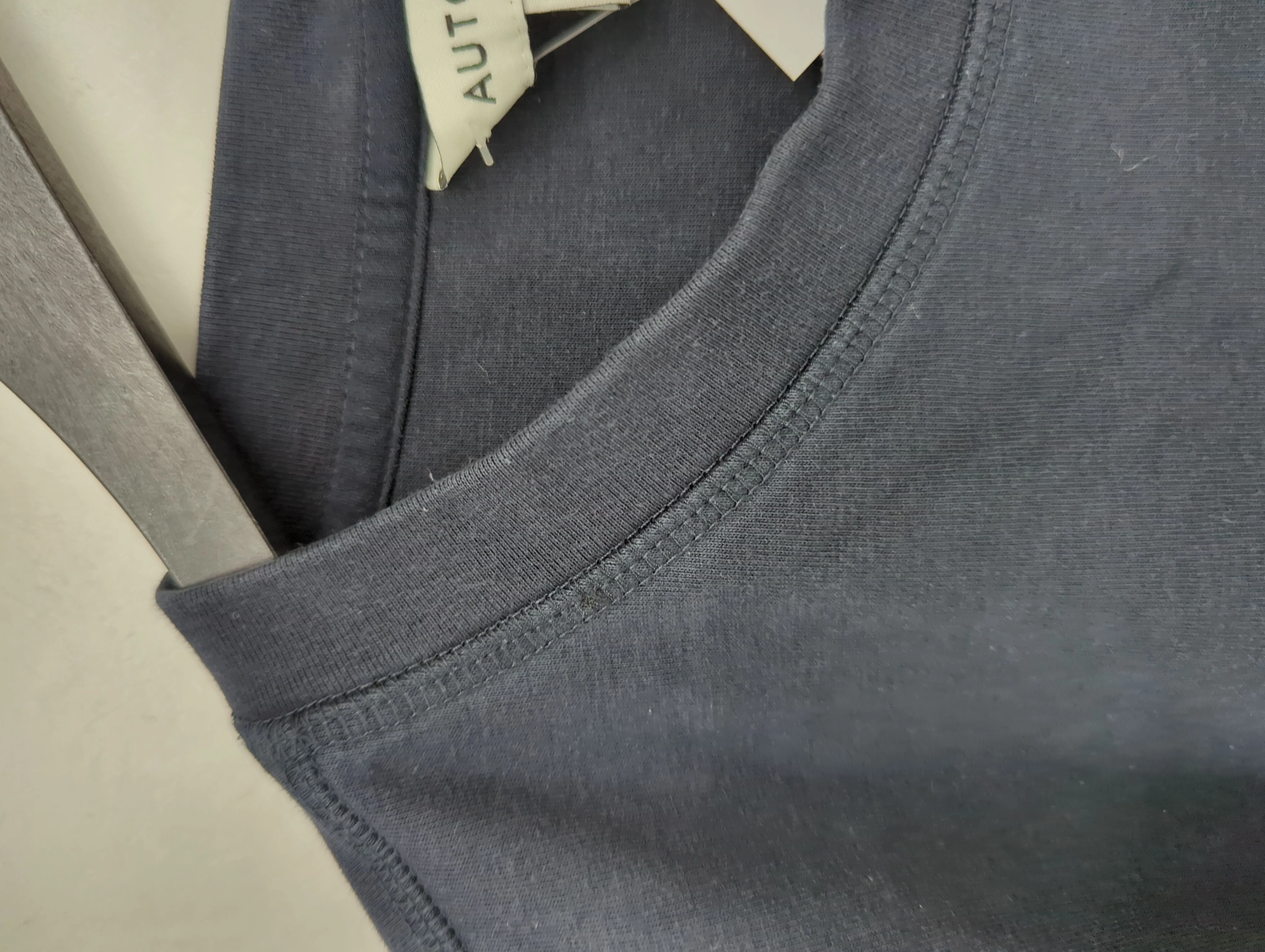 Autograph Women's T-Shirt UK 20 Blue Cotton with Elastane Basic - Image 5